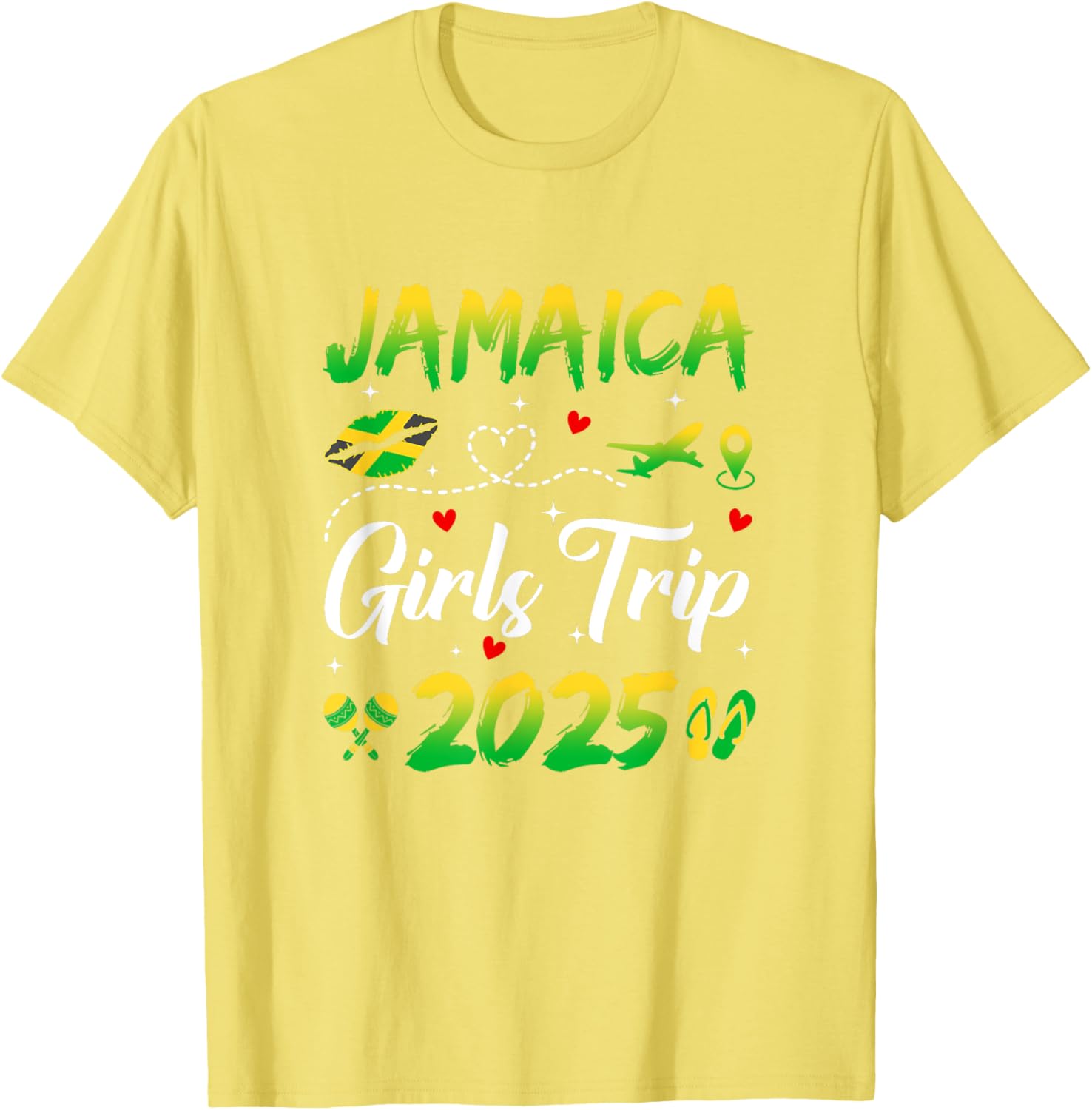 Jamaica Girls Trip 2025 Summer Matching T-Shirts for Fun Getaways - 19