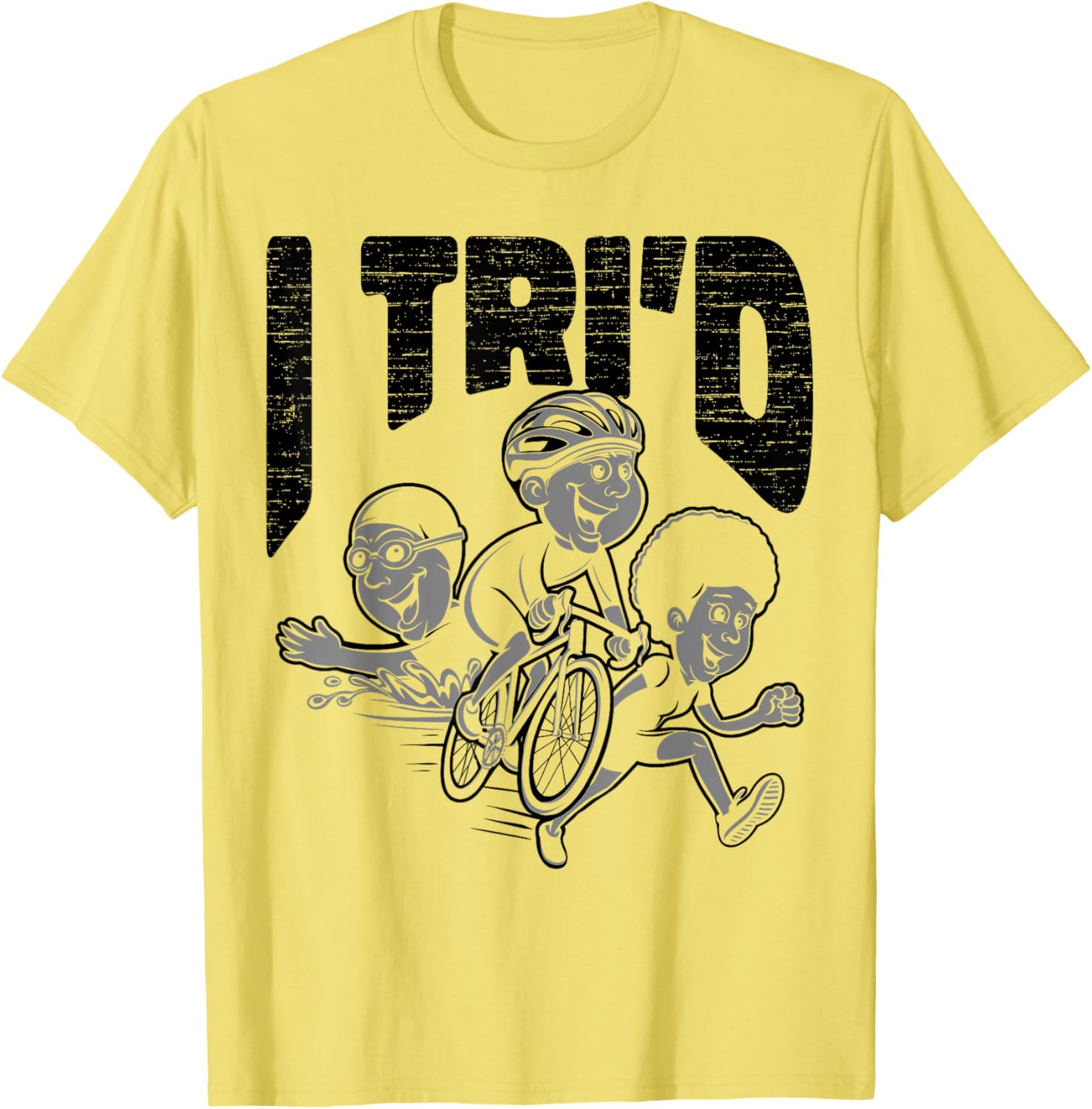 I Tri'd Triathlon Ultra Runner T-Shirt for Passionate Marathoners - 12