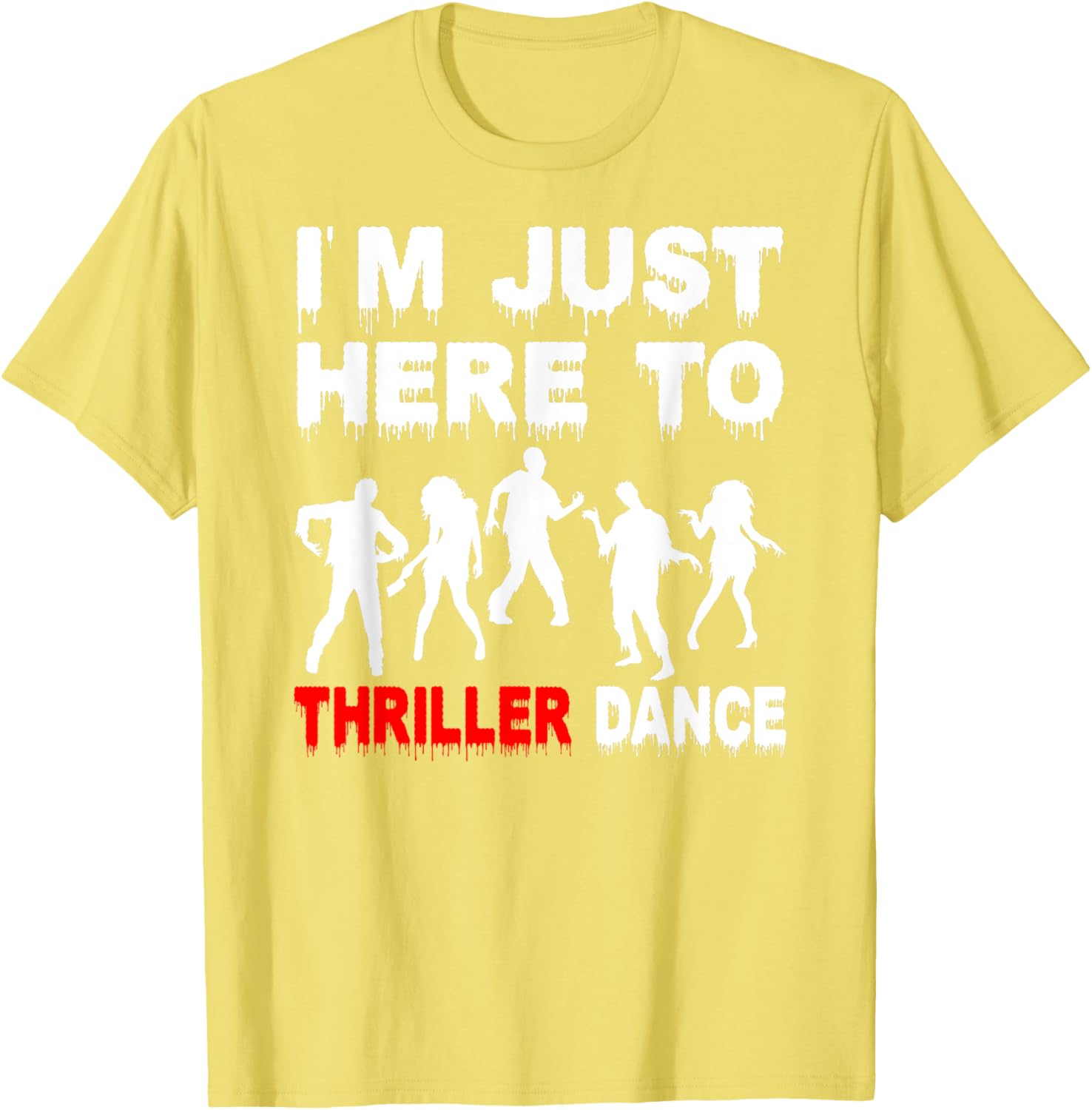 Funny Zombie Thriller Dance T-Shirt for Halloween Fun and Festivities - 3