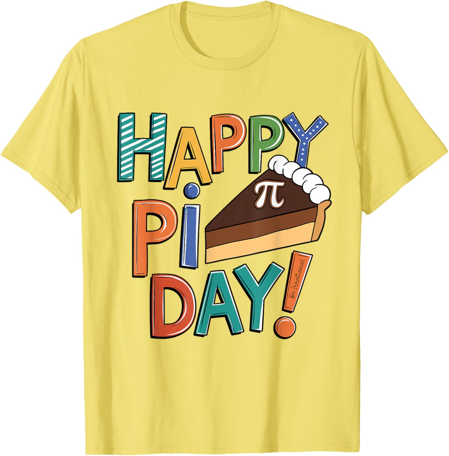 Happy Pi Day 3.14 Math Humor T-Shirt for Teachers and Kids - 5