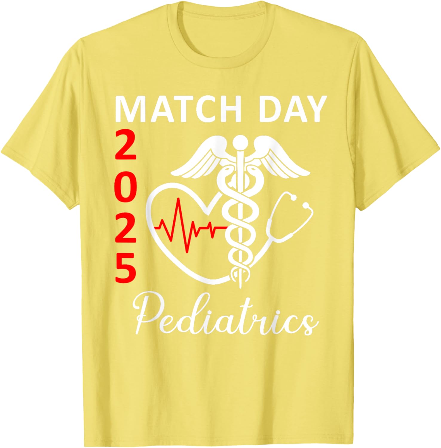 Match Day 2025 Pediatrics Residency Future Doctor MD T-Shirt for Kids - 6