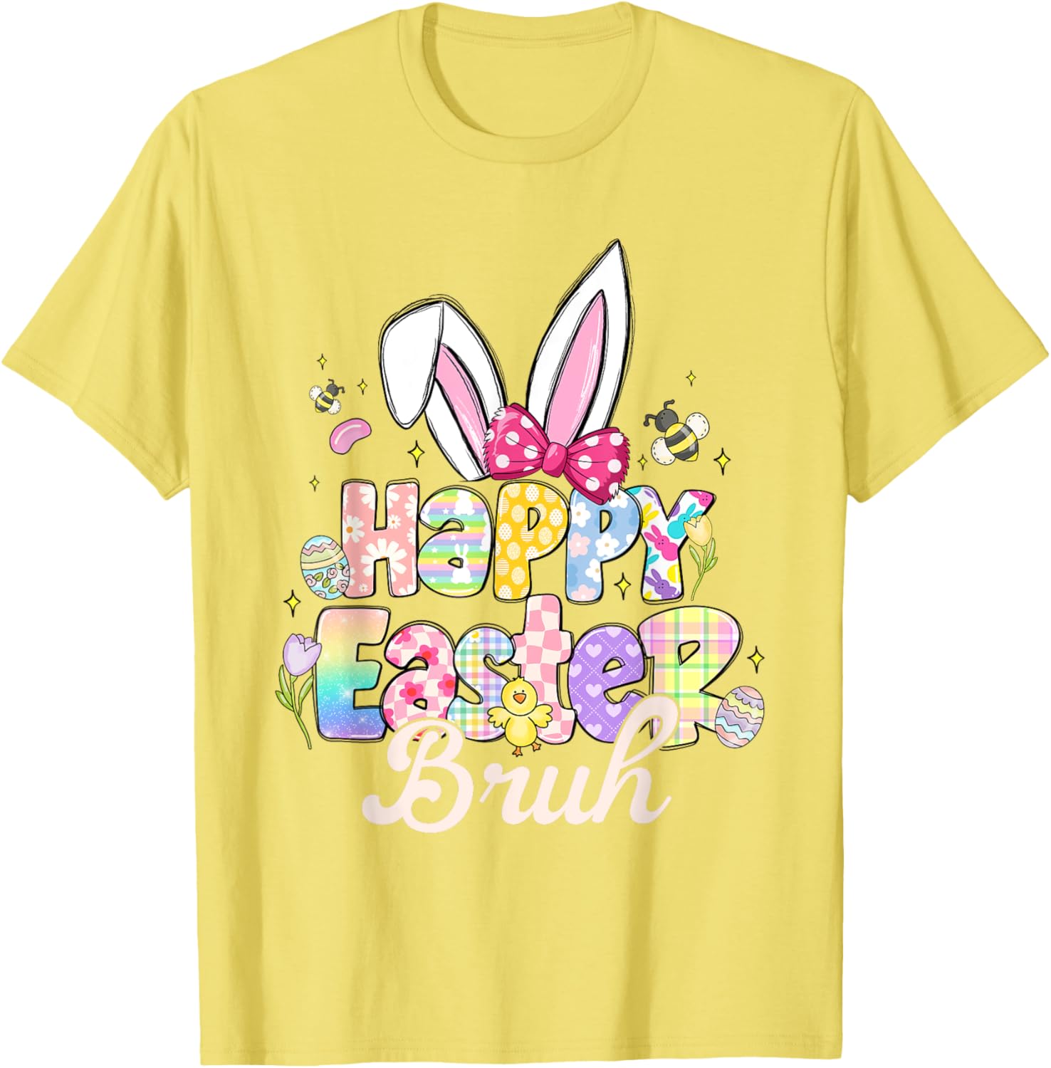 Funny Easter Bruh Meme T-Shirt for Bro Happy Spring Celebrations - 12