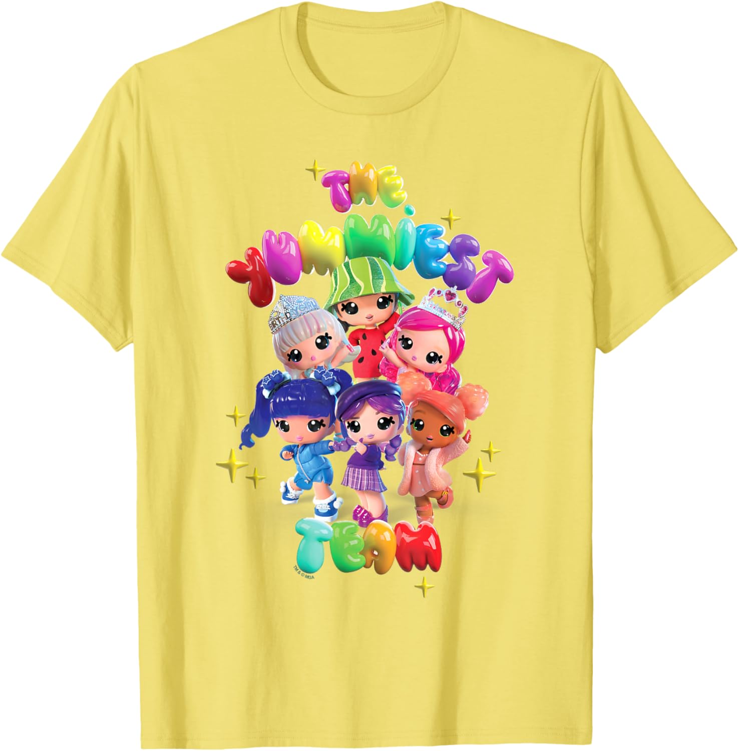 L.O.L Surprise Yummiland Sweet Team T-Shirt for Fun Fashion Fans - 6