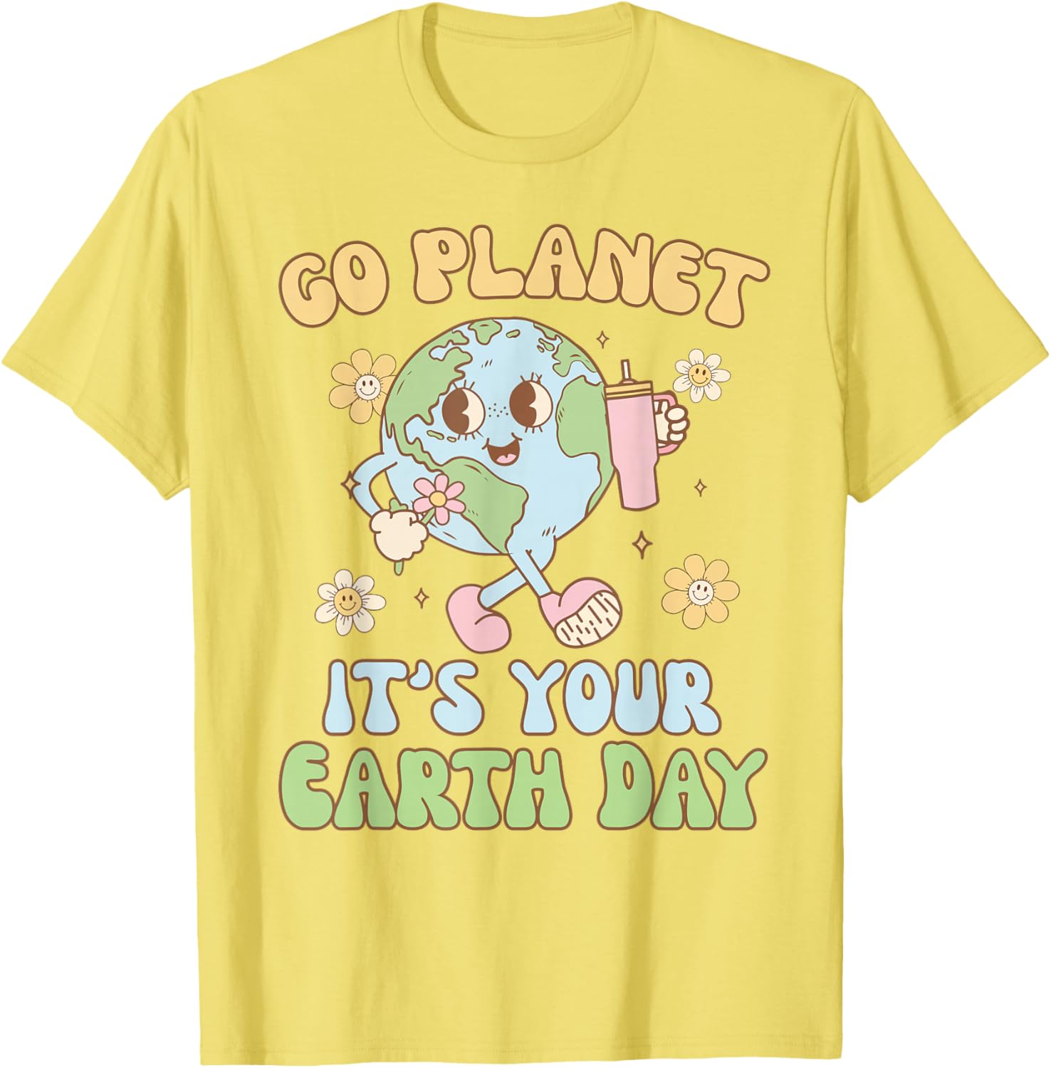 Earth Day 2025 Go Planet T-Shirt for Men, Women, and Kids - 11