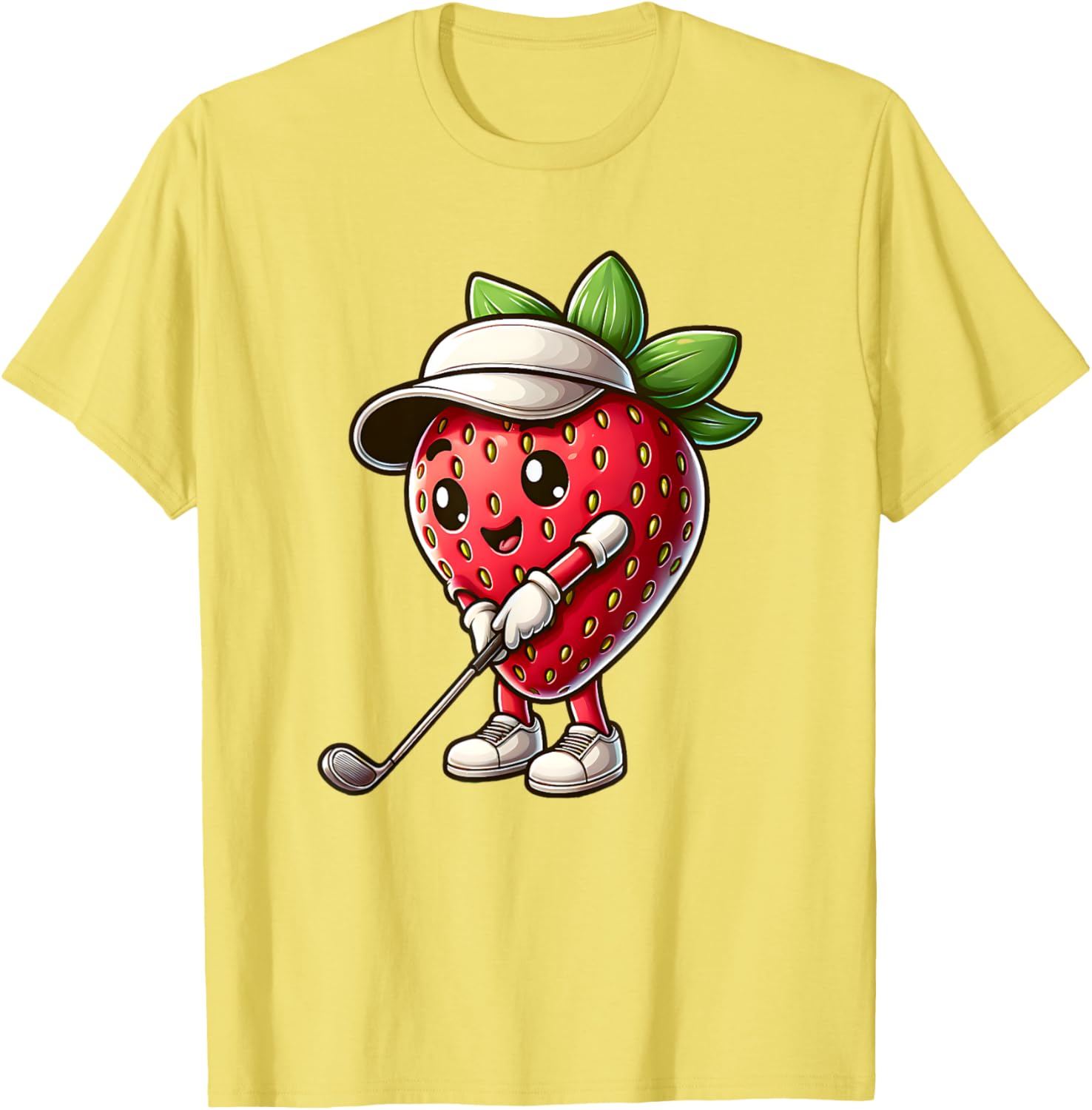Funny Strawberry Golf Buddy T-Shirt for Golf Lovers and Friends - 2