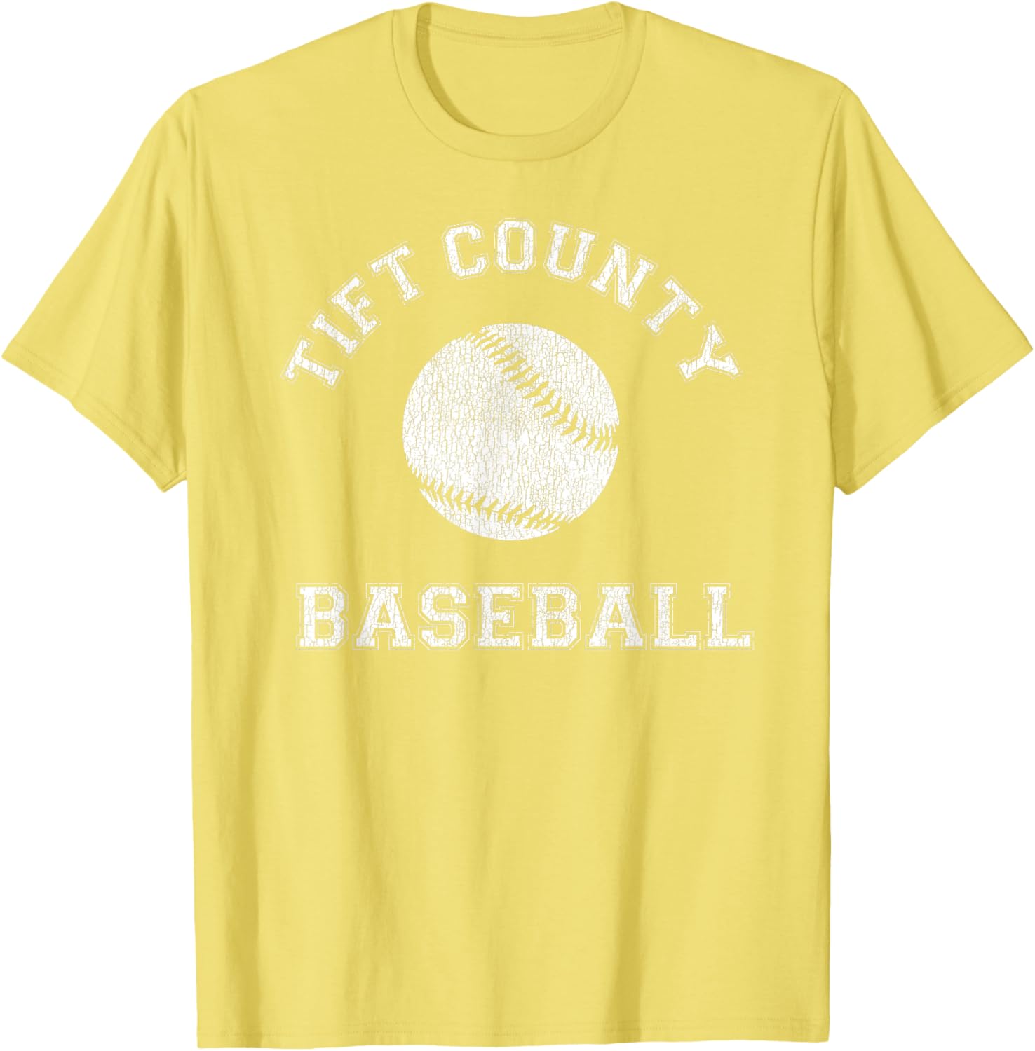Tift County Baseball Distressed Retro Classic T-Shirt for Fans - 16