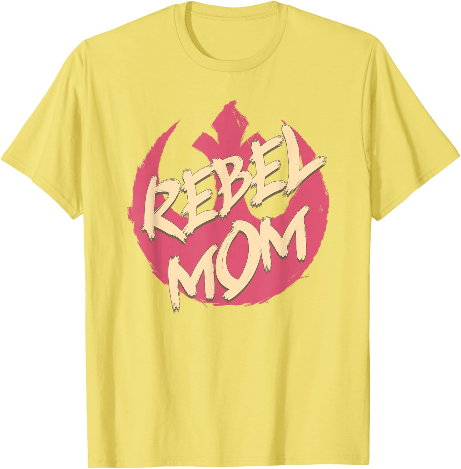 Star Wars Mother's Day Rebel Mom Distressed Logo T-Shirt for Her - 14
