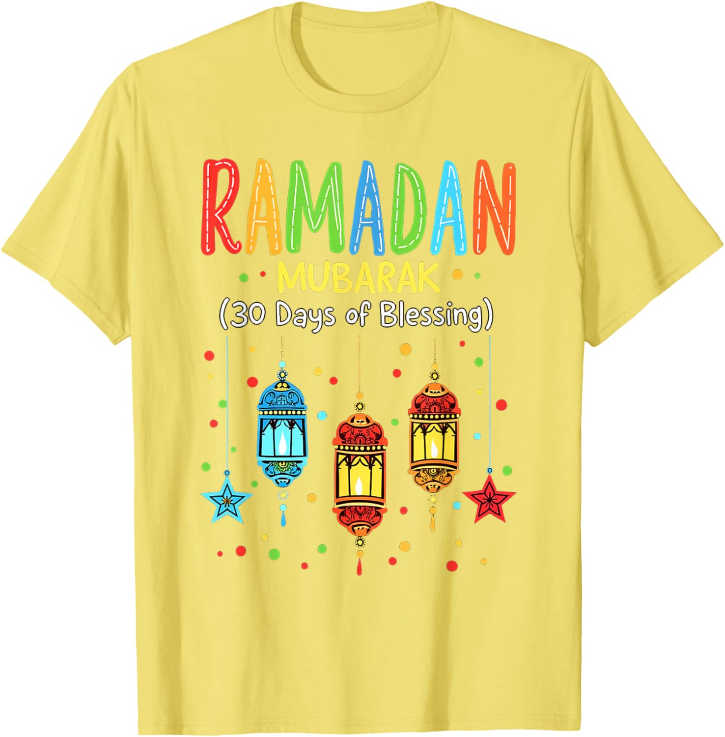Happy Ramadan Mubarak Boys Youth T-Shirt for Kids Casual Wear - 10