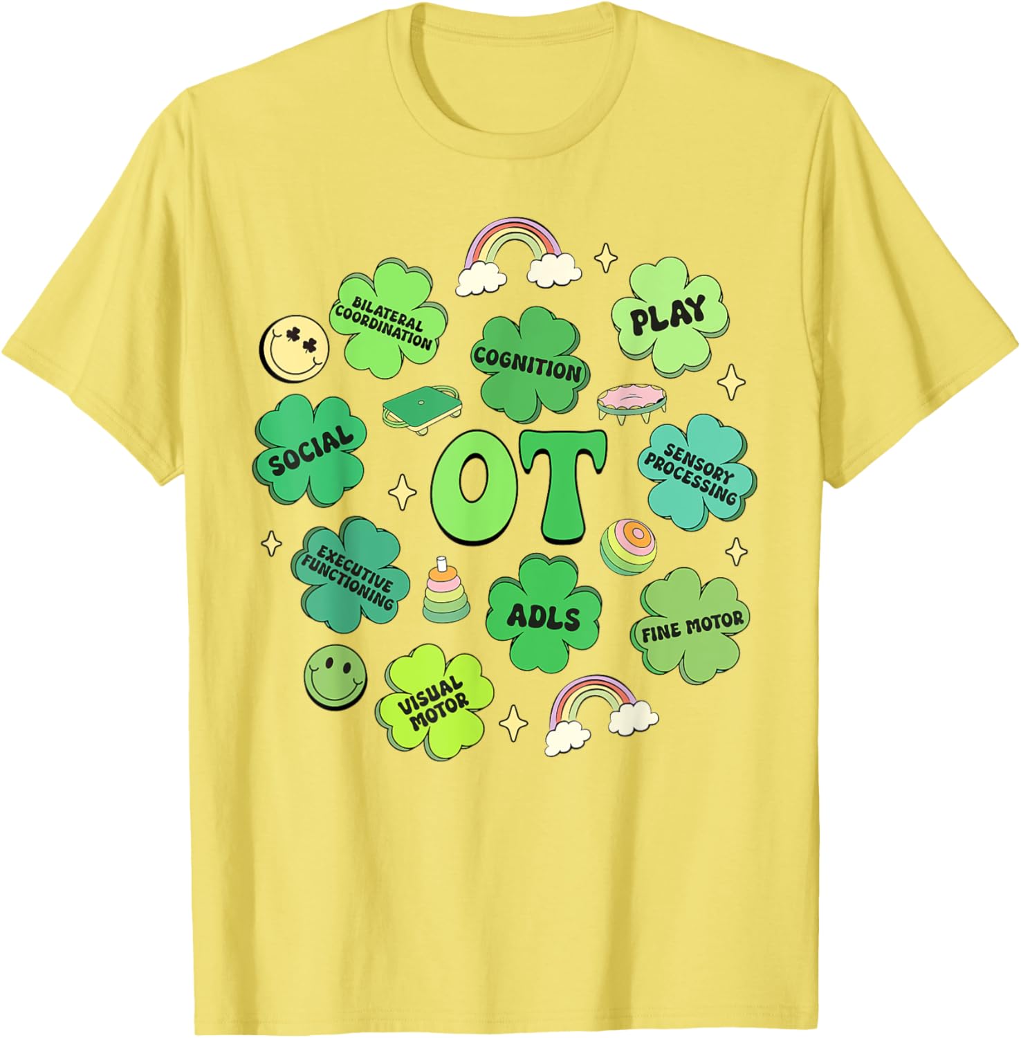 Saint Patrick's Day OT Therapist T-Shirt for Occupational Therapy Fun - 6