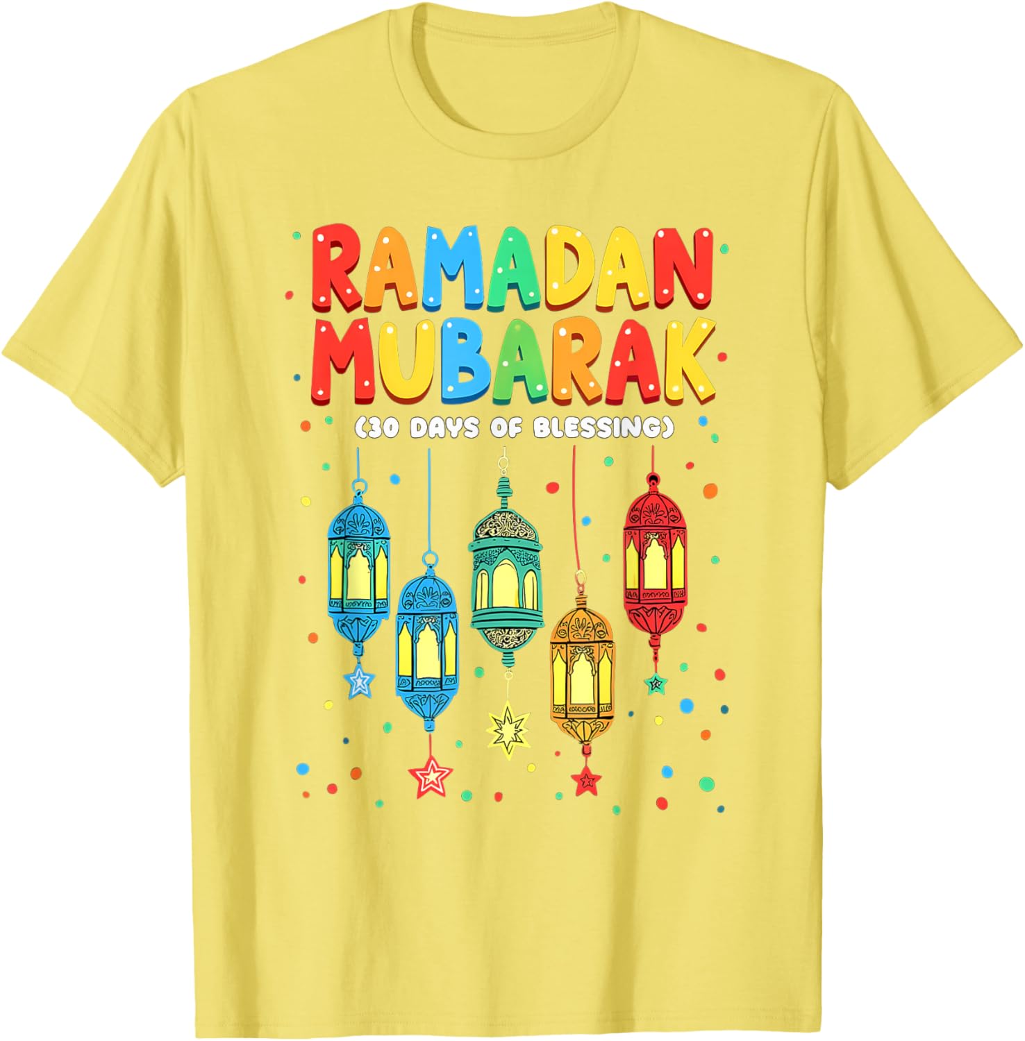 Happy Ramadan Boys Youth T-Shirt for Kids - Fun and Festive Apparel - 8