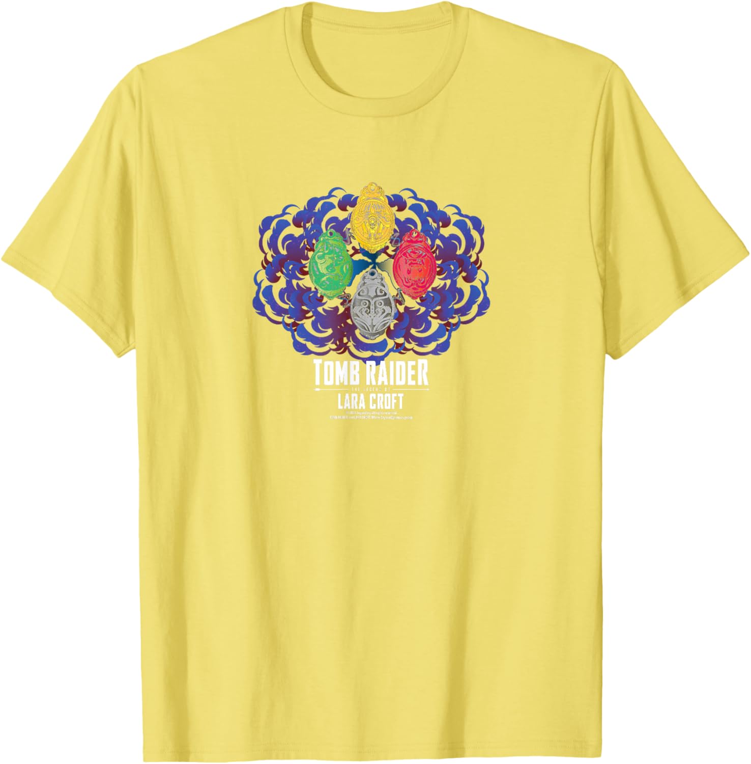 Tomb Raider Lara Croft Emblems T-Shirt for Gamers and Fans - 11