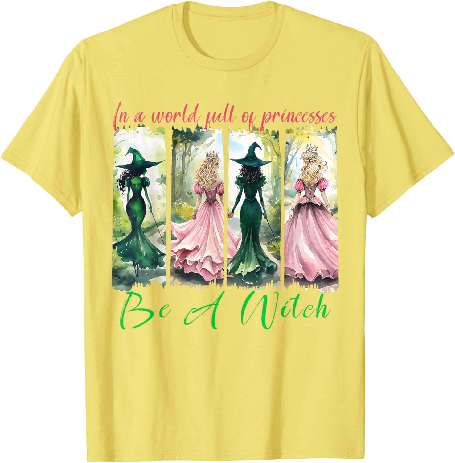 Be a Witch Not a Princess Halloween T-Shirt for Women Stylish Outfit - 8