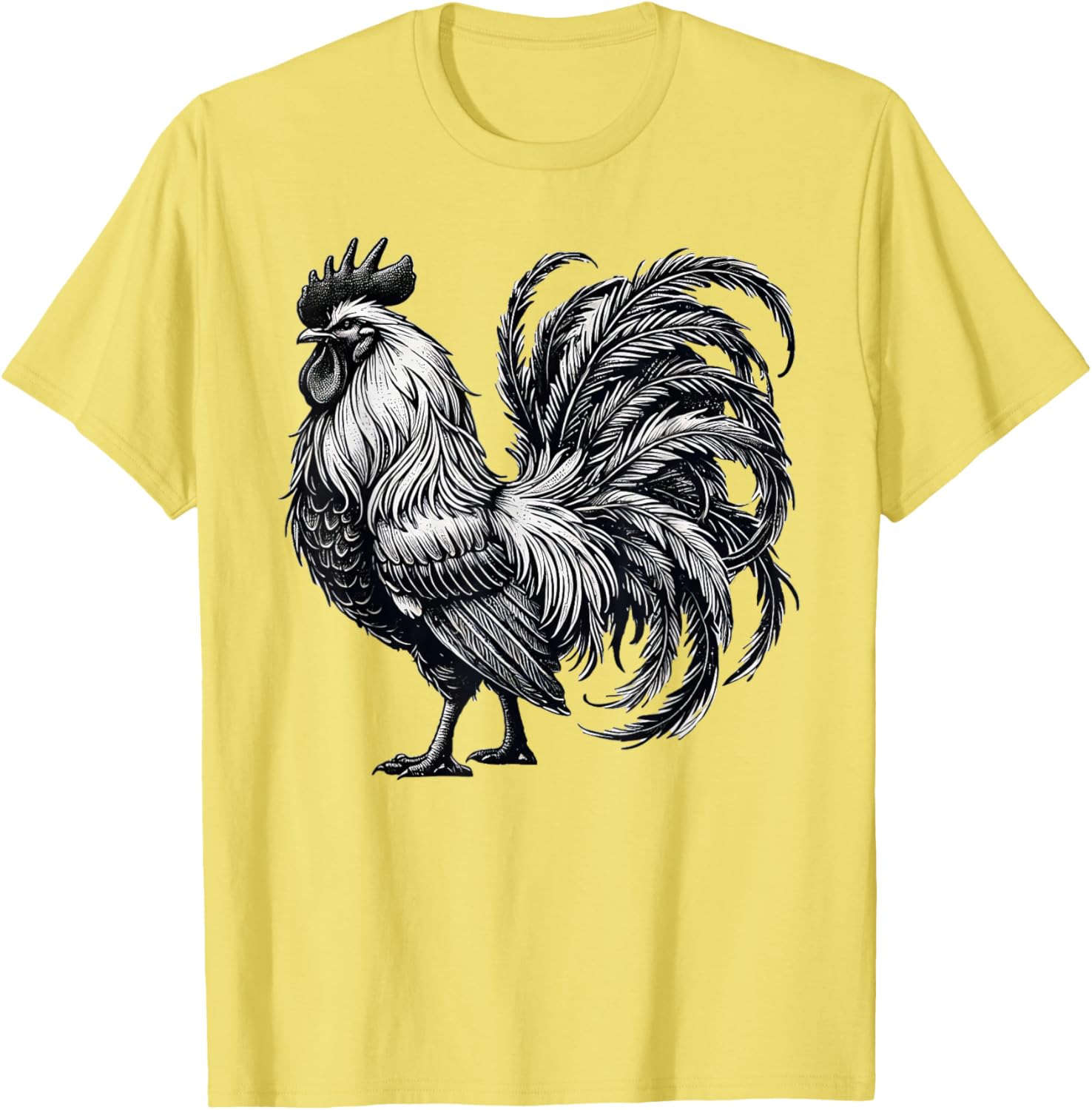 Rooster Chicken Art T-Shirt for Unique Style Lovers - 14
