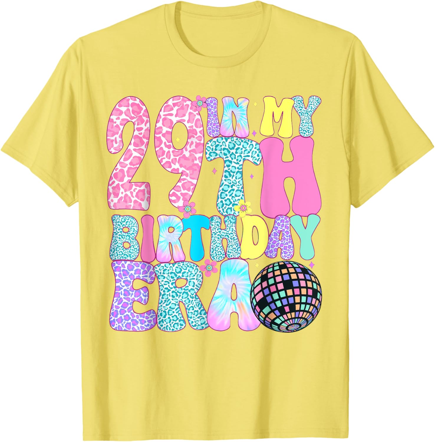 In My 29th Birthday Era T-Shirt for 29 Year Old Birthday Girl 1996 - 18