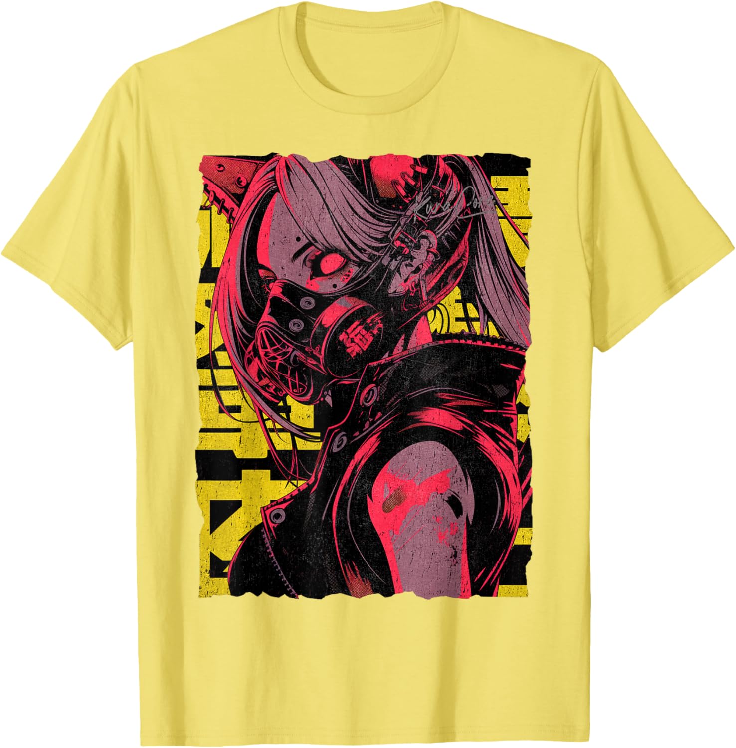 Japanese Cyberpunk Y2K Techwear Anime T-Shirt for Streetwear Lovers - 13