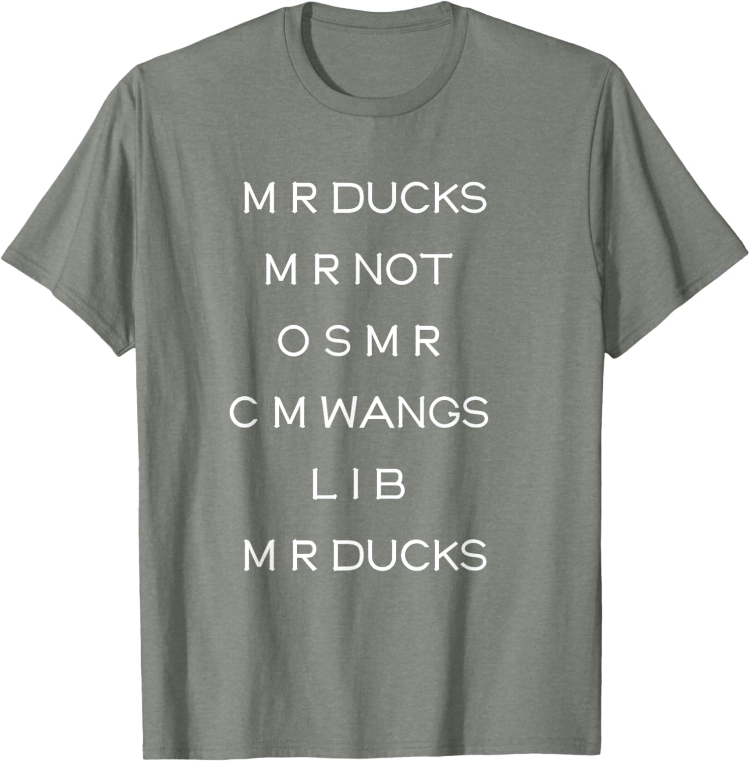 Funny M R Ducks T-Shirt with Wings Quote Pun for Animal Lovers - 10