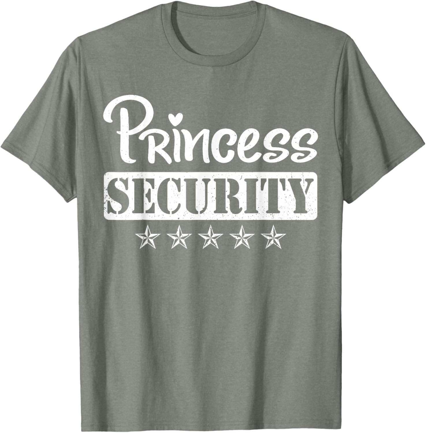Princess Security Protection Birthday T-Shirt for Men and Brothers - 8