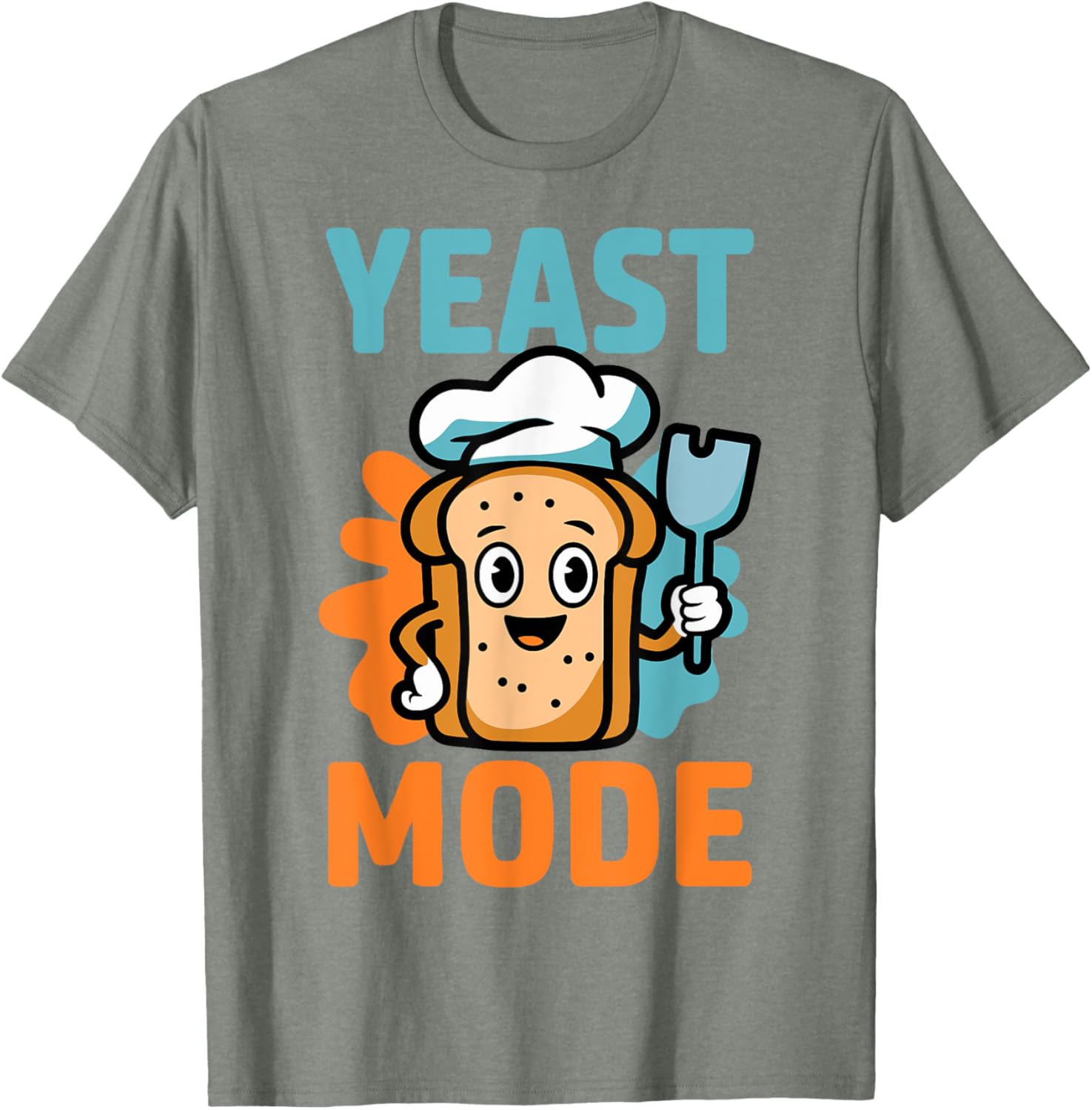 Yeast Mode Pastry Chef Sourdough Baker T-Shirt for Baking Lovers - 16