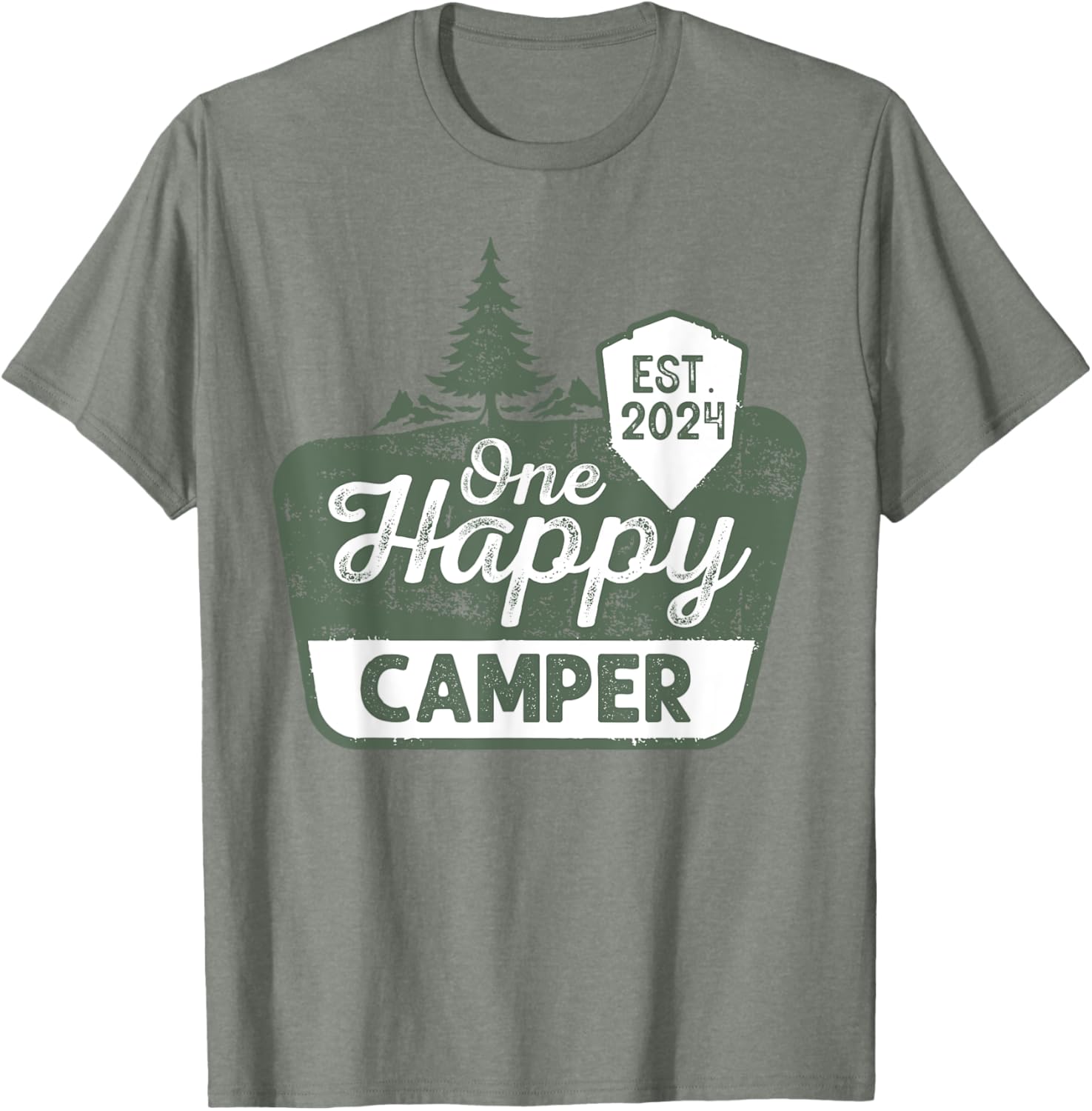 One Happy Camper Matching Family Birthday T-Shirt for Fun Celebrations - 23