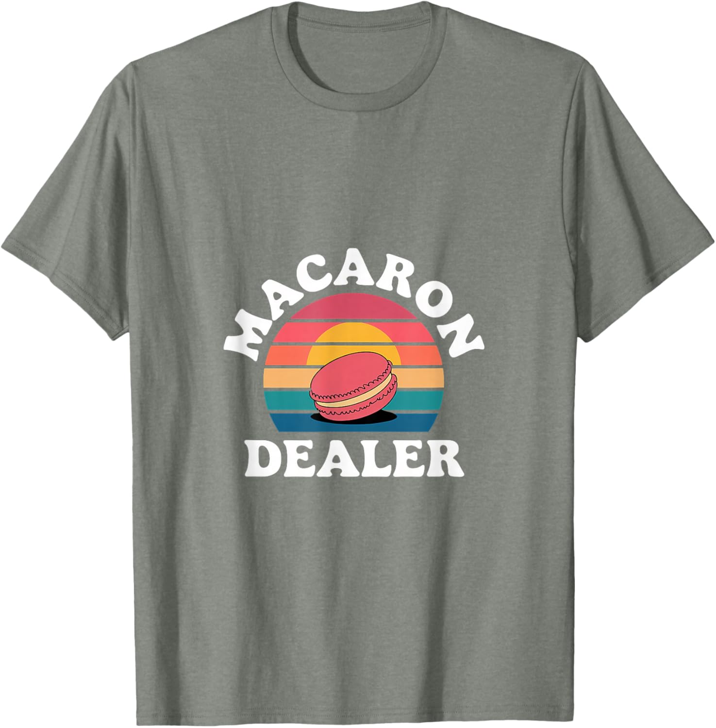 Macaron Dealer Baker Pastry Chef T-Shirt for Baking Enthusiasts - 6