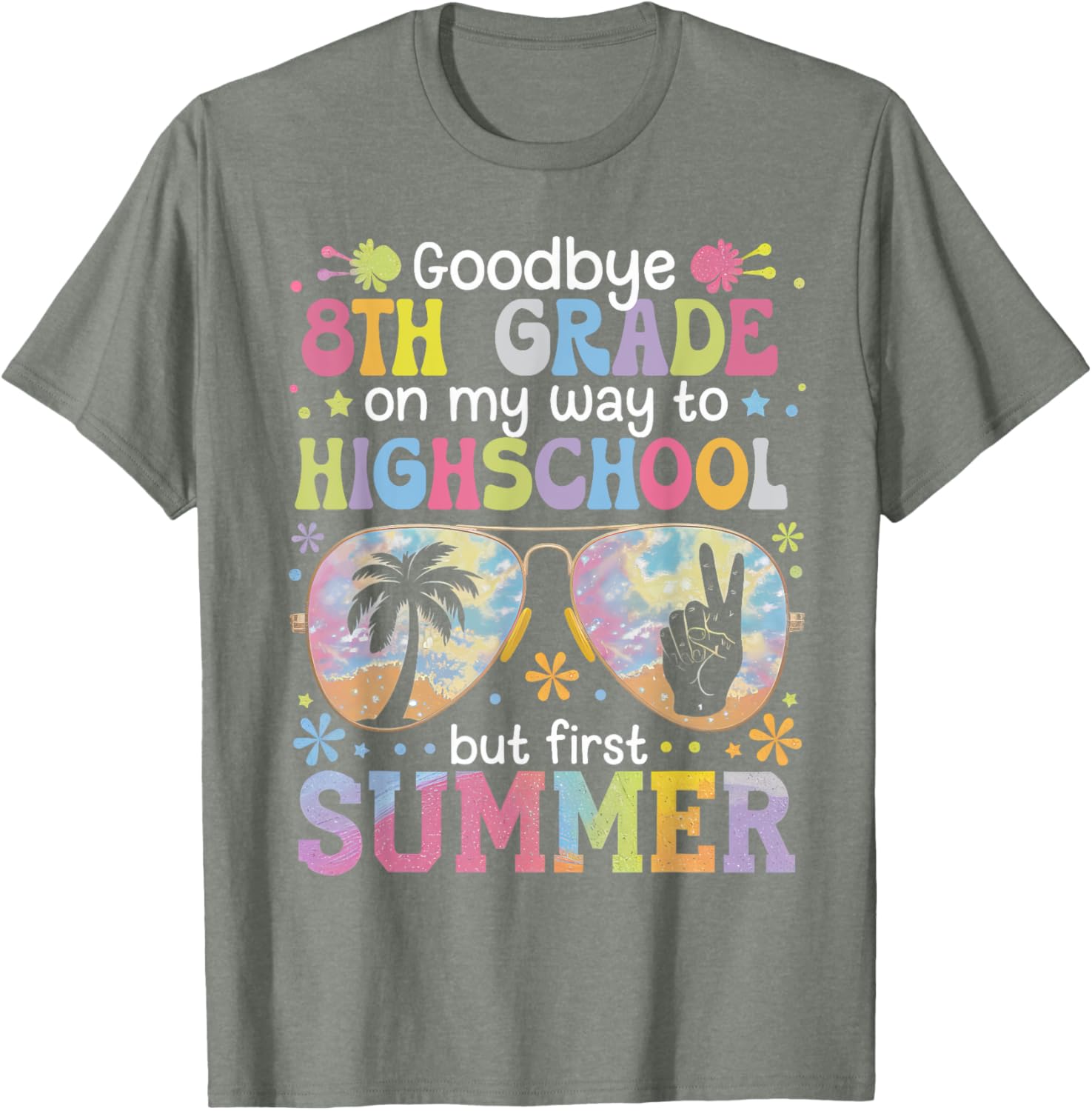 Goodbye 8th Grade T-Shirt for Last Day of School Celebrations - 9