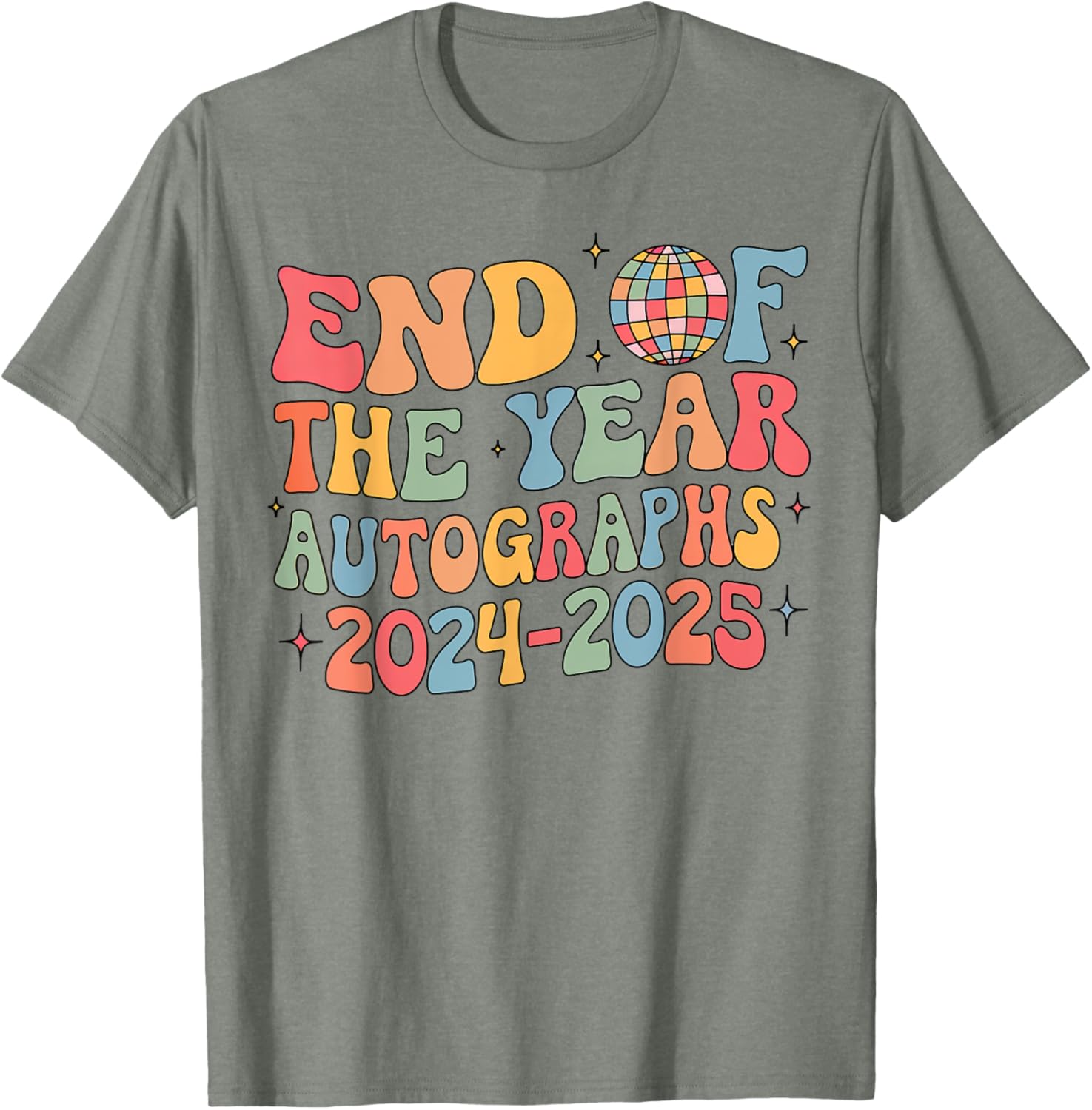 End of Year Autographs T-Shirt for Last Day of School 2024/2025 - 14