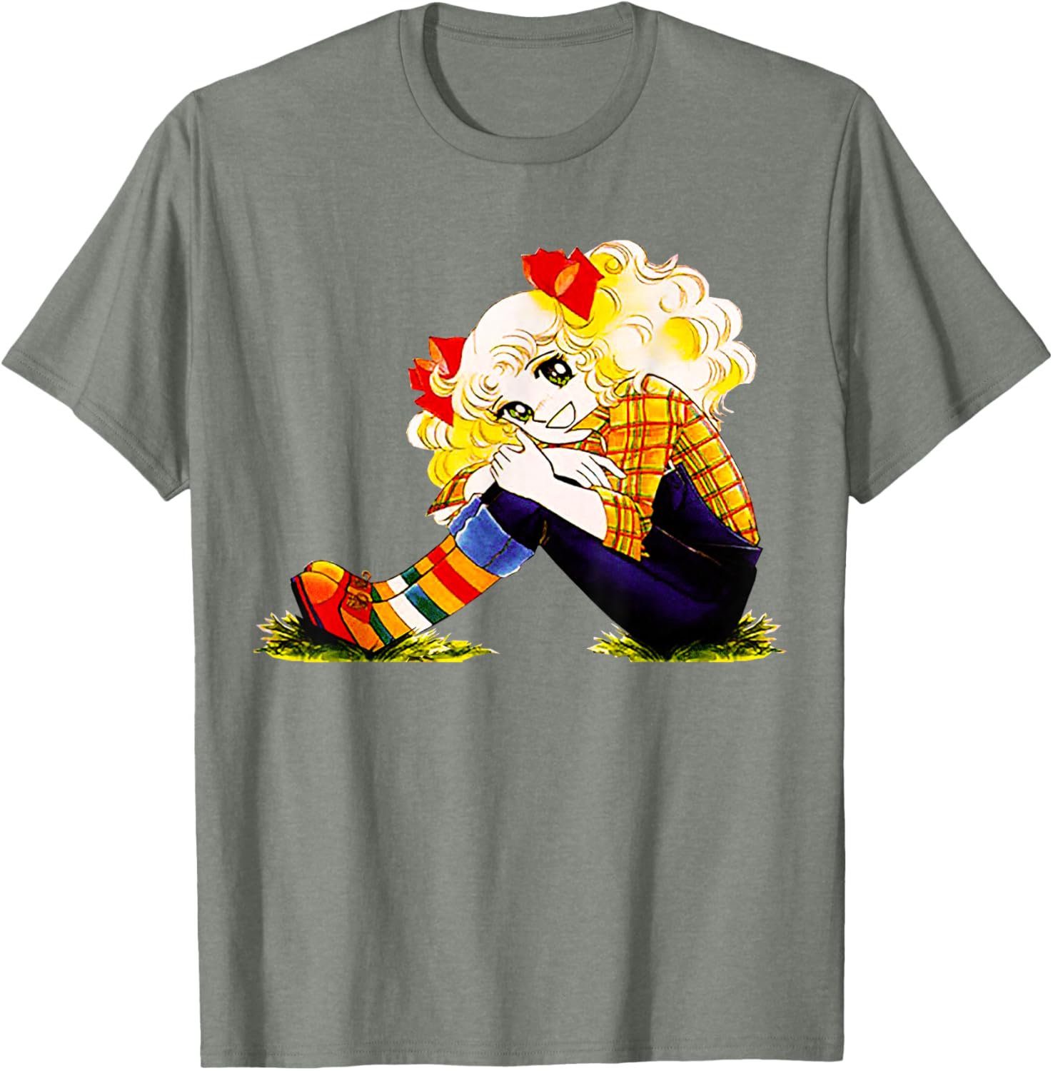 Retro 80s Japanese Candy Anime T-Shirt for Streetwear Lovers - 14