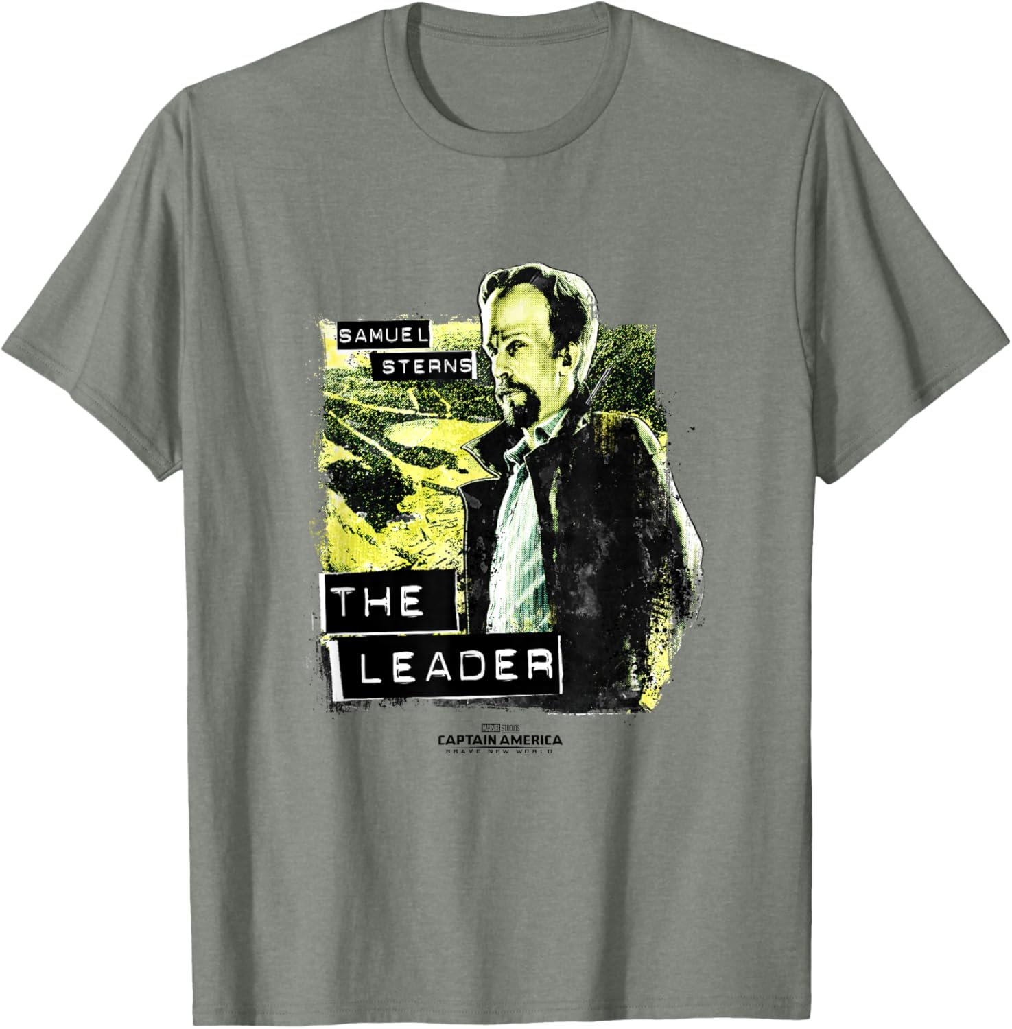 Marvel Captain America Brave New World Samuel Sterns Leader T-Shirt for Fans - 21