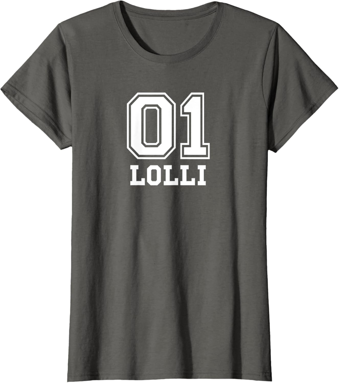 Funny Grandma T-Shirt Number 1 Best Lolli Gift for Grandmothers - 1