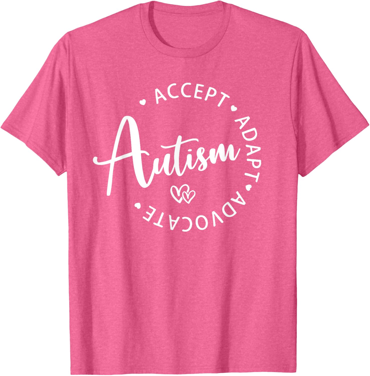 Autism Awareness T-Shirt for Kids - Accept Adapt Advocate Design - 10