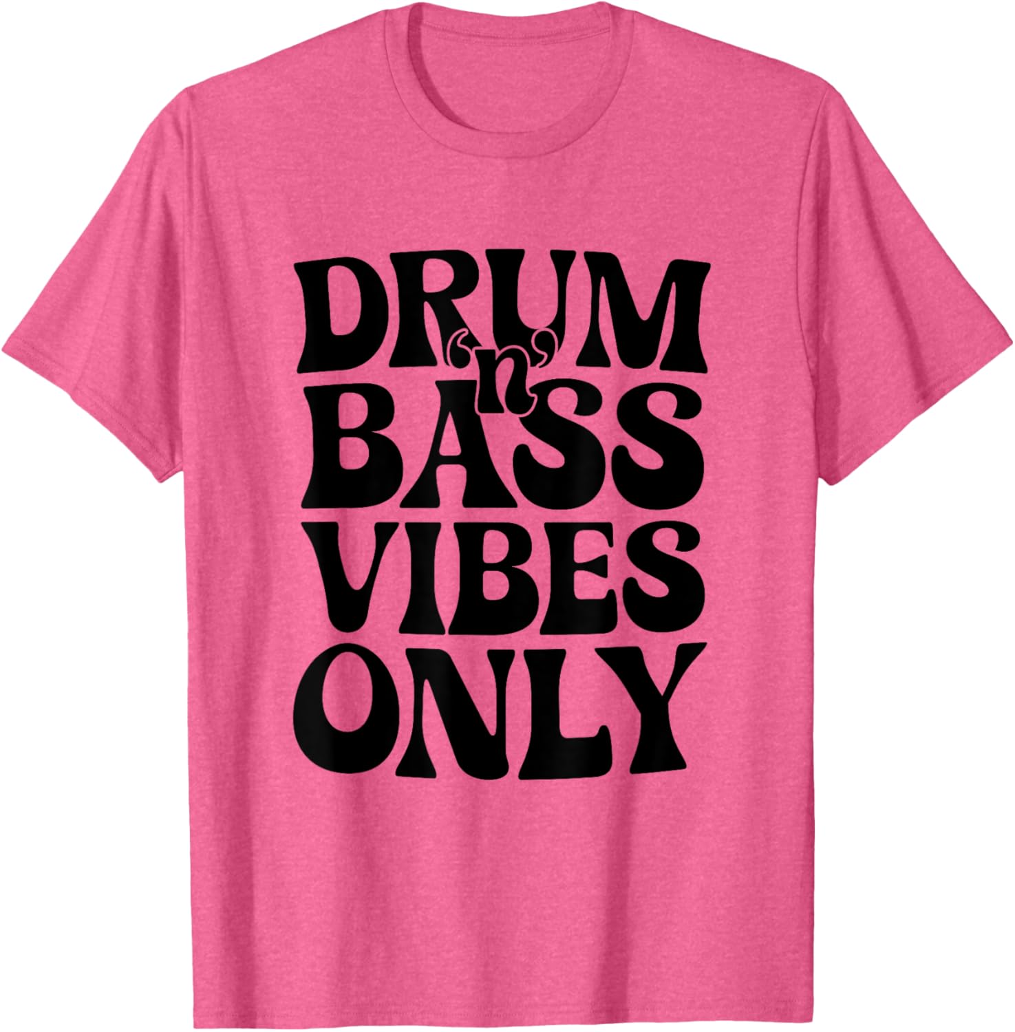 Drum N Bass Vibes Only Groovy EDM Rave T-Shirt for Music Lovers - 7