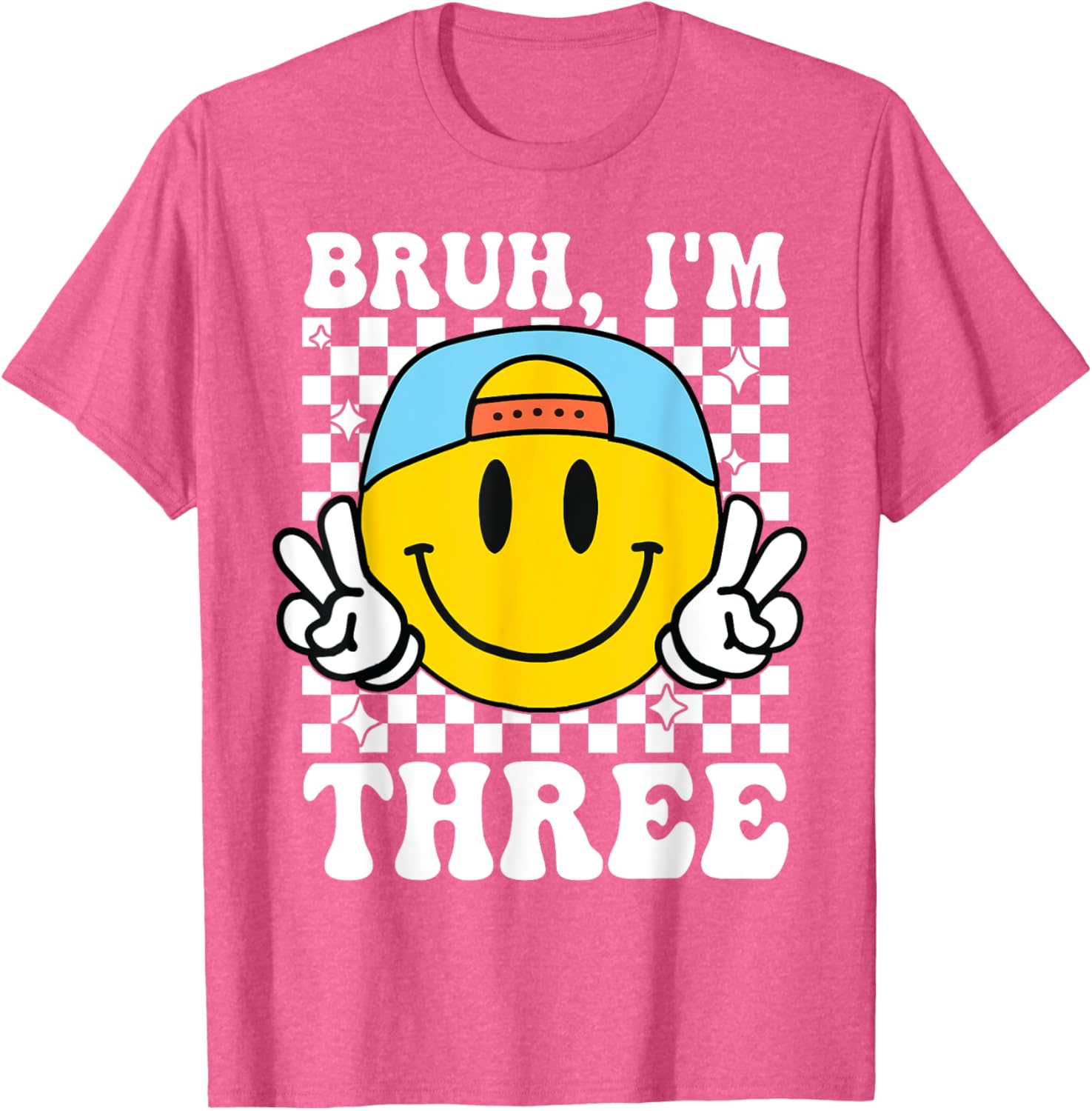 Groovy 3rd Birthday T-Shirt for Boys and Girls - Fun Birthday Gift - 1