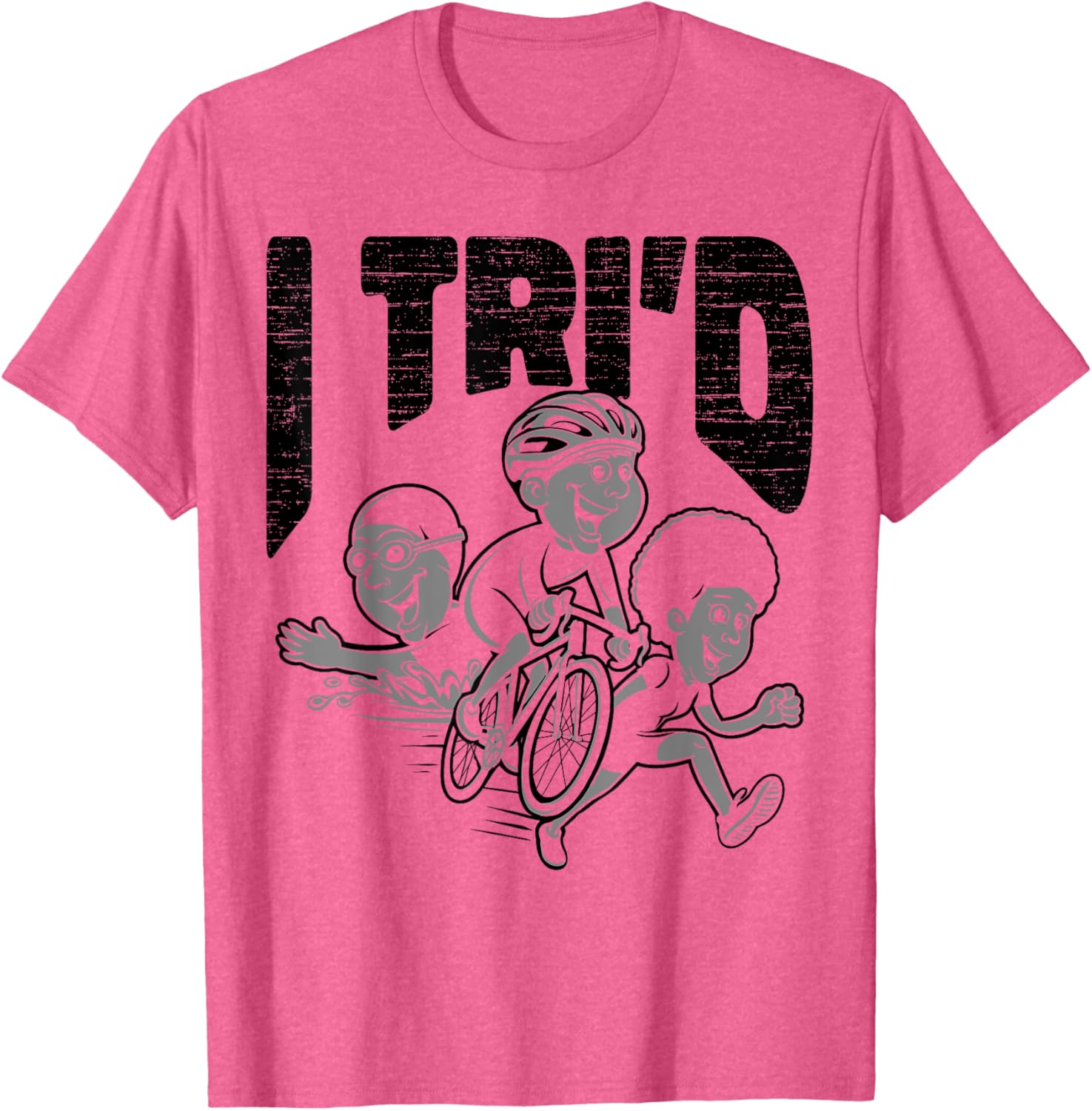 I Tri'd Triathlon Ultra Runner T-Shirt for Passionate Marathoners - 2