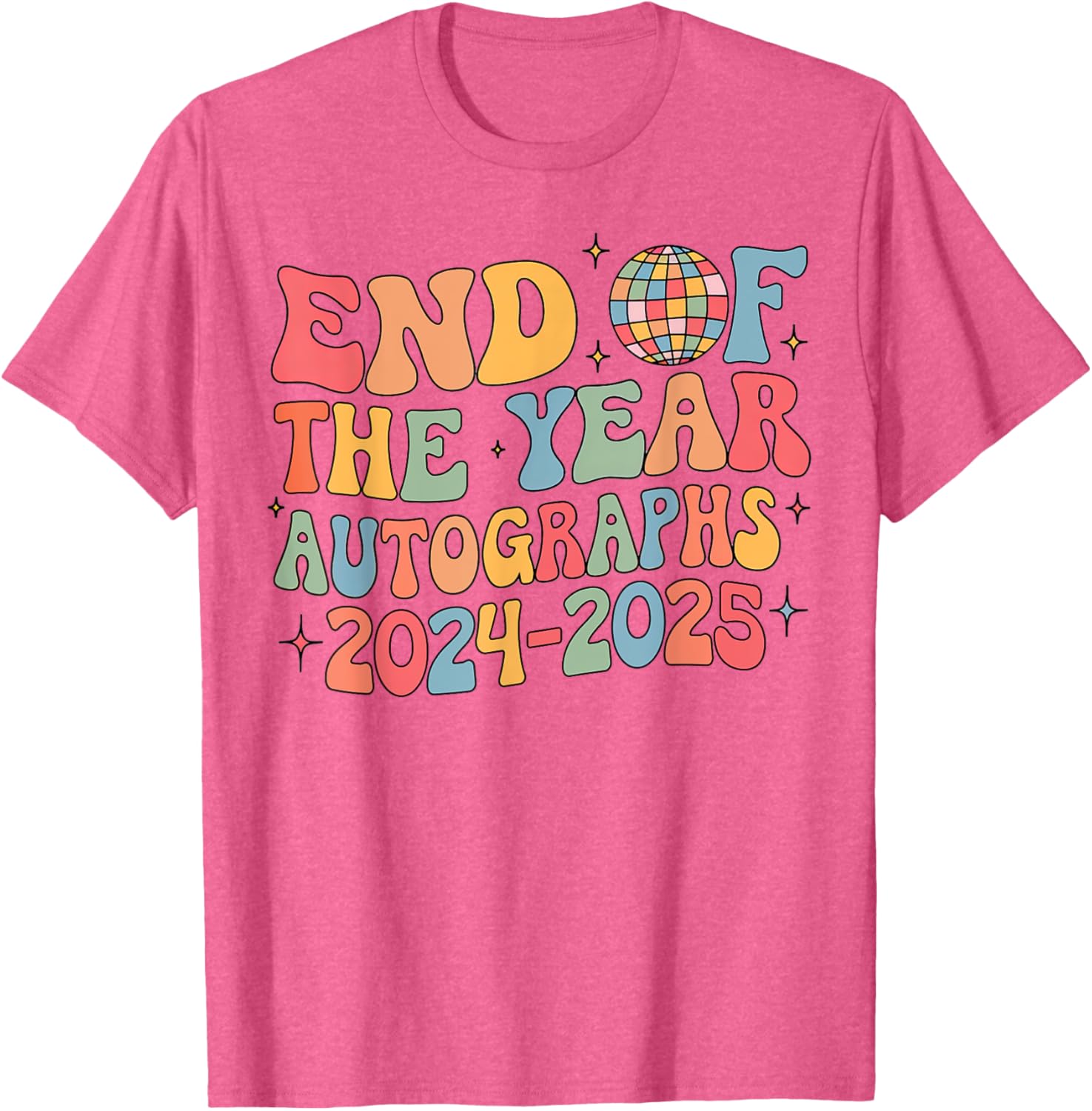 End of Year Autographs T-Shirt for Last Day of School 2024/2025 - 5
