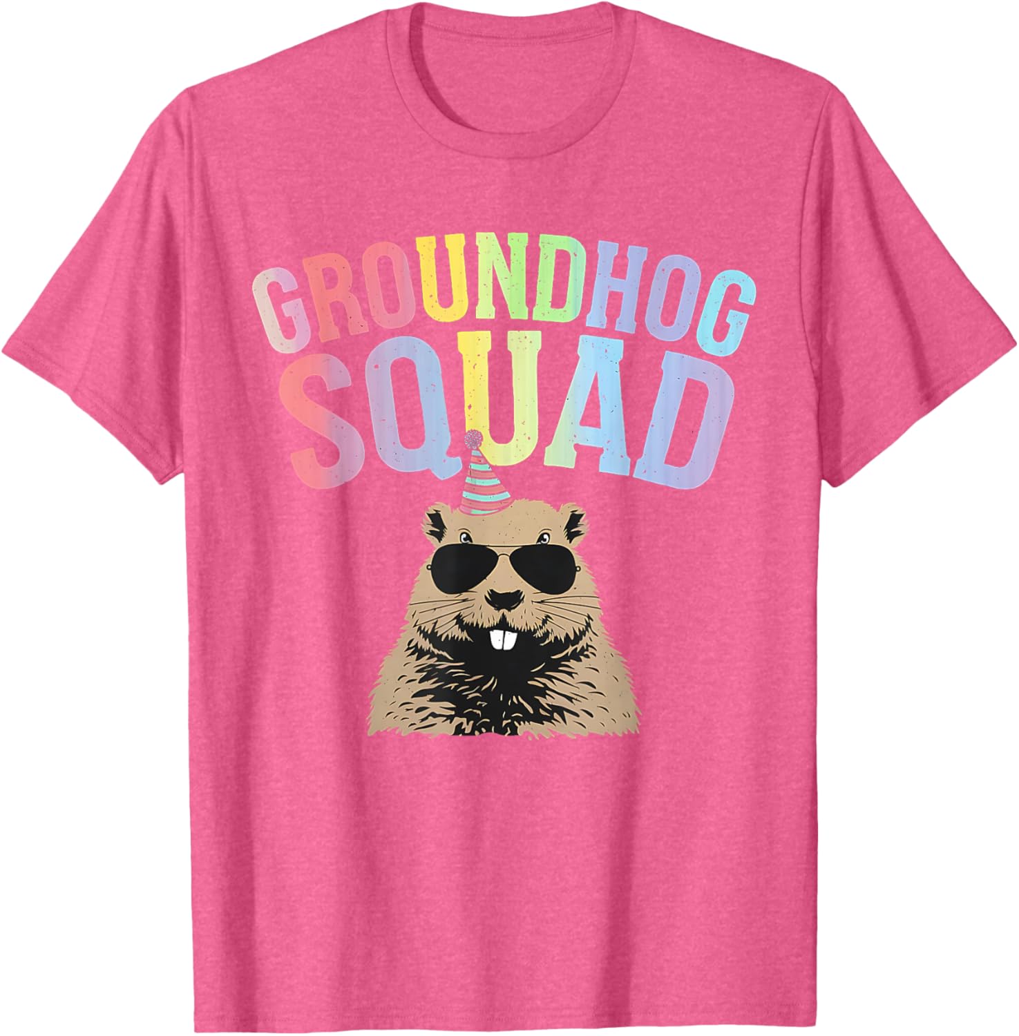 Funny Groundhog Squad T-Shirt for Happy Groundhog Day Family Fun - 21