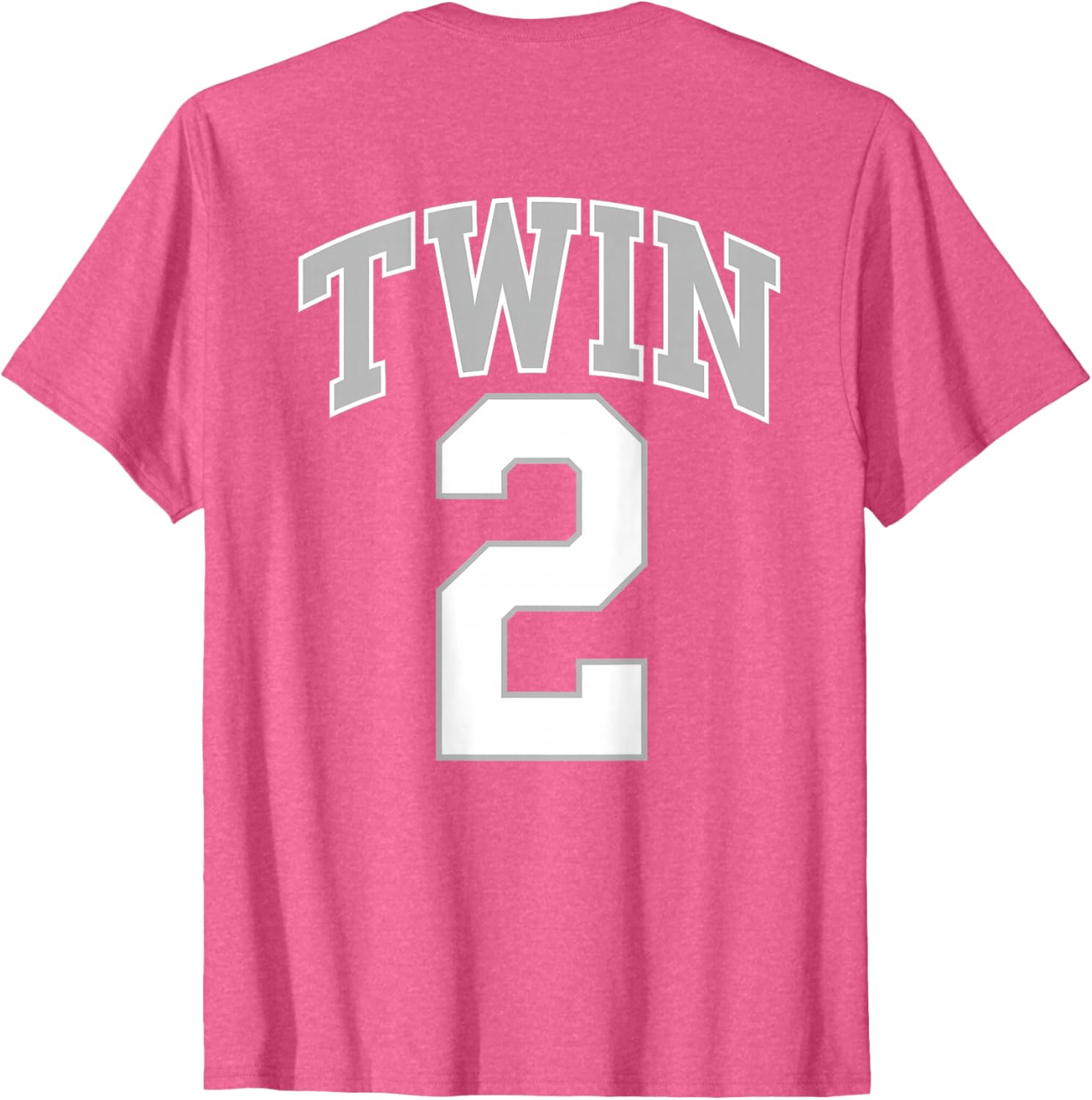 Matching Funny TWIN 1 and TWIN 2 Adult and Kids Jerseys T-Shirt Set - 5
