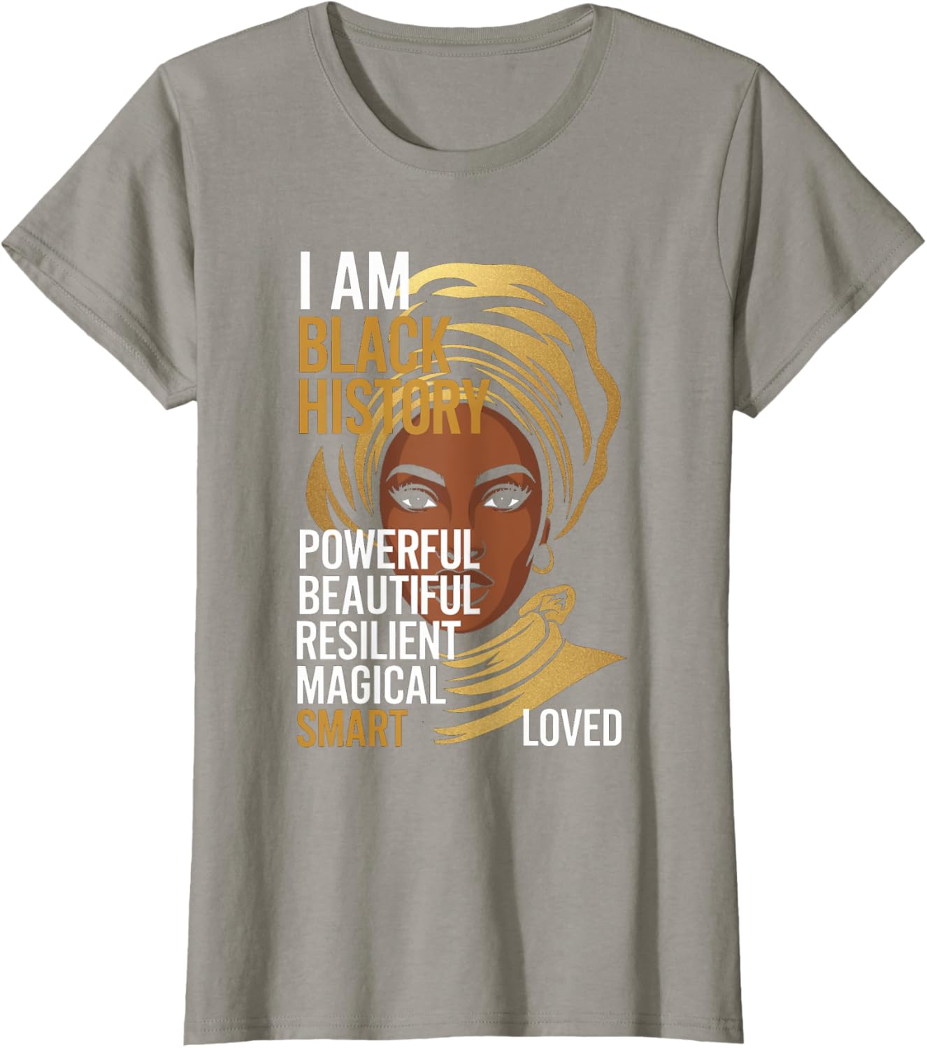 Empowering Black Women Girls T-Shirt for Black History Month Celebration - 2