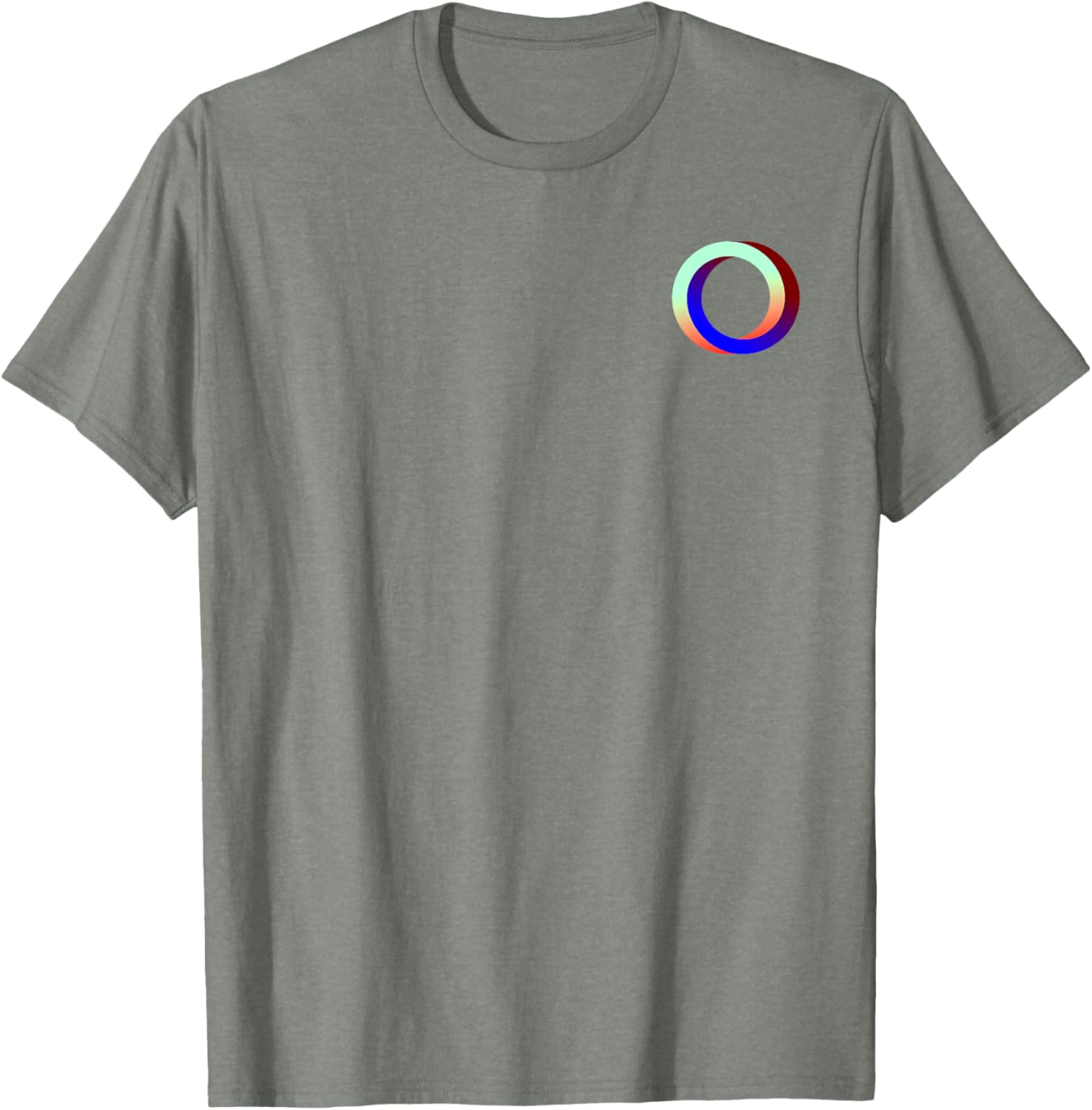Geometric Circle Graphic T-Shirt for Stylish Everyday Wear - 4