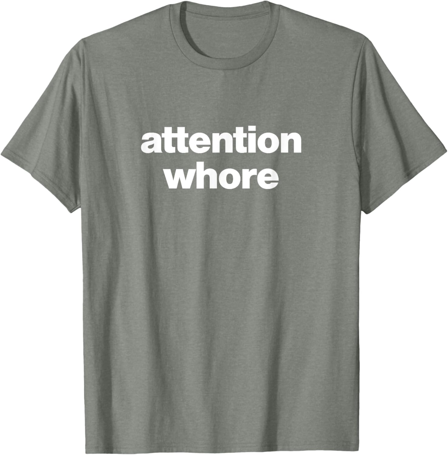 Y2K Aesthetic Attention Whore Graphic T-Shirt for Trendy Style - 12
