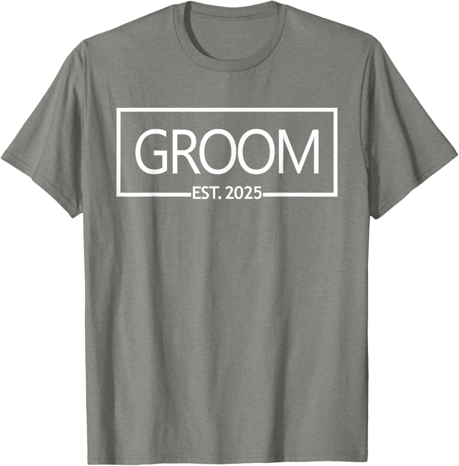 Groom Est. 2025 Bachelor Party T-Shirt for Future Husbands - 25