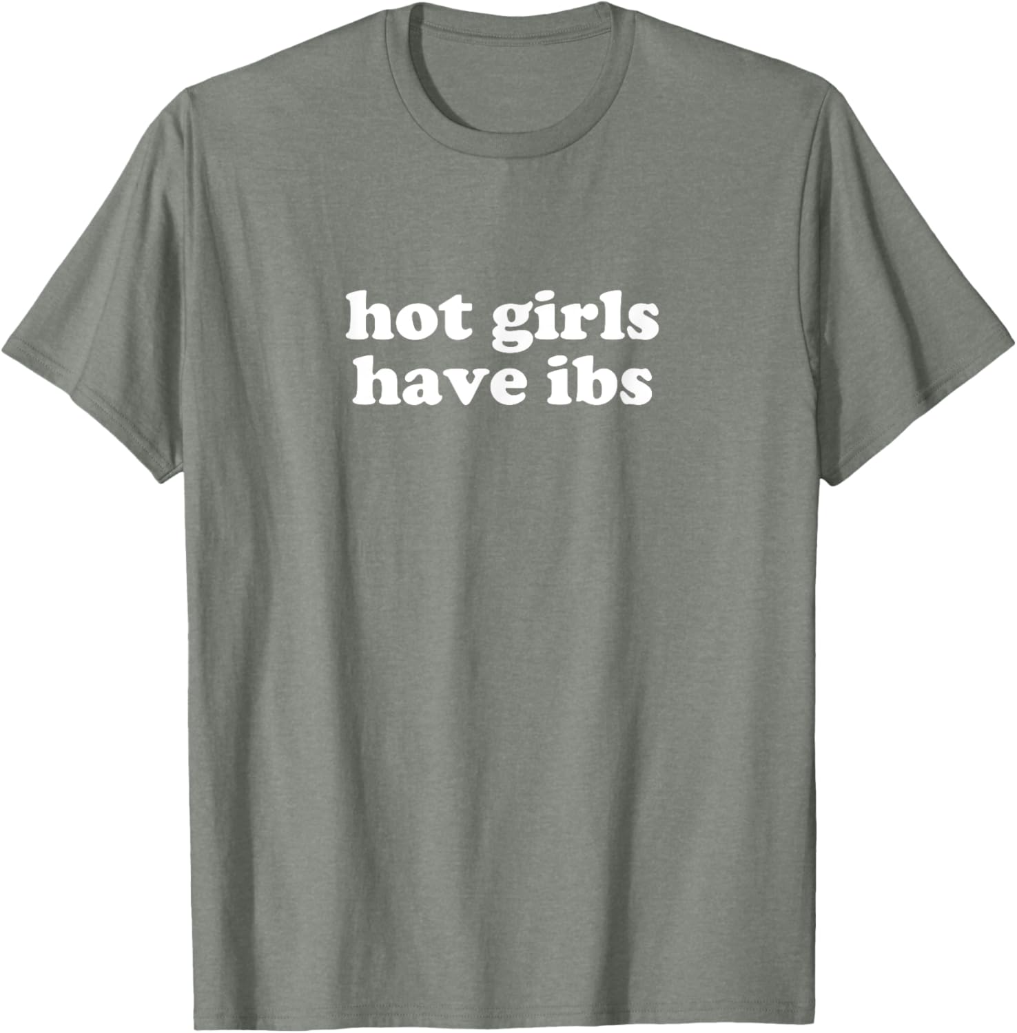 Hot Girls Have IBS Y2K Aesthetic T-Shirt for Trendy Fashion Lovers - 16