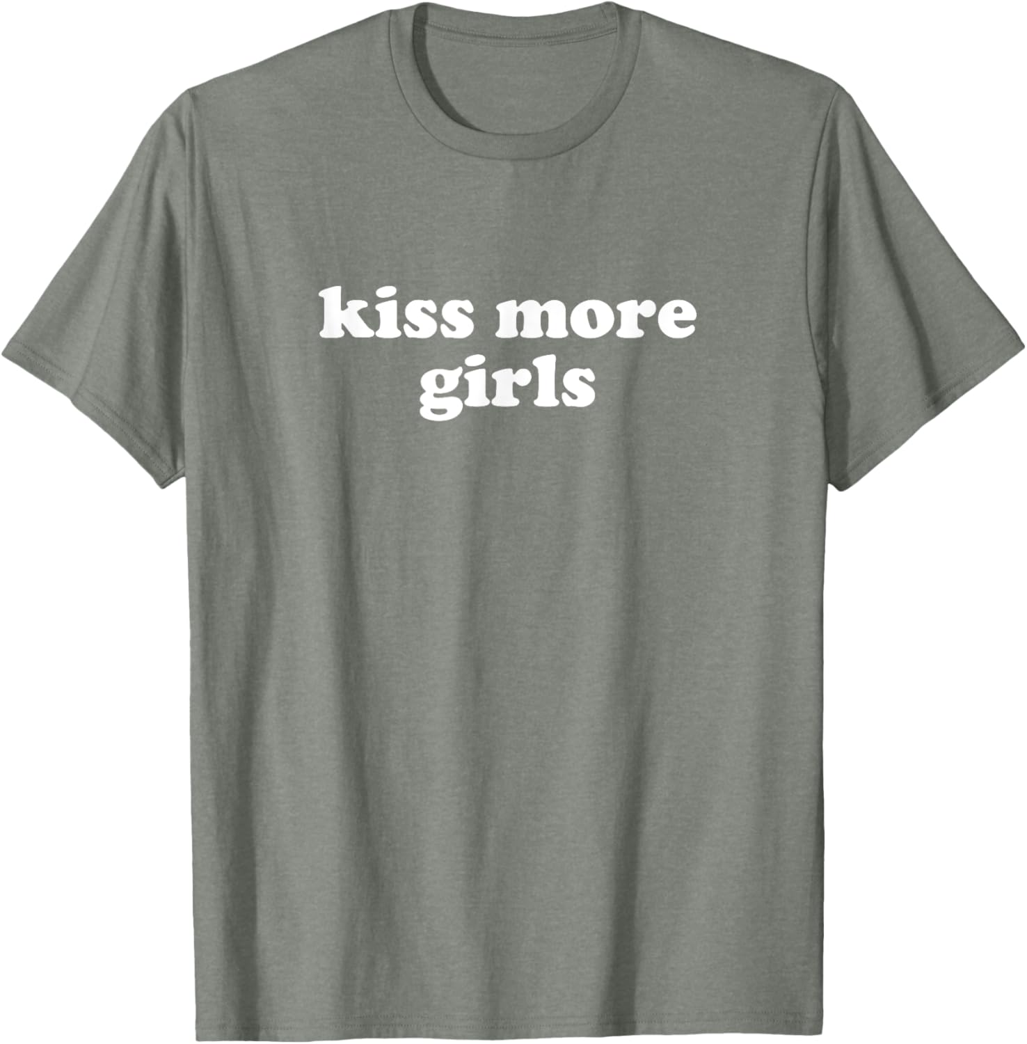 Kiss More Girls Y2K Aesthetic T-Shirt for Fun and Trendy Style - 4