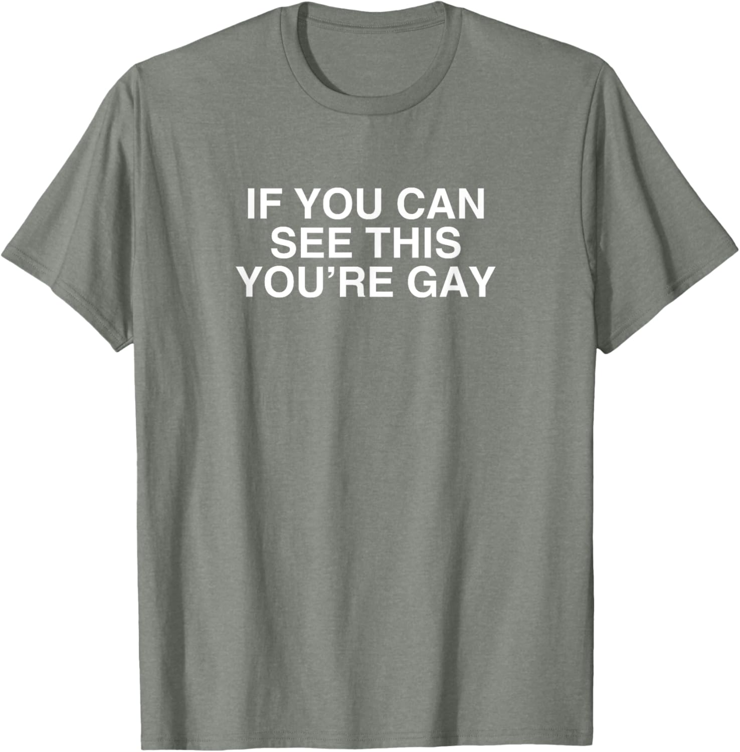 Funny Gay Pride Meme T-Shirt If You Can See This You're Gay LGBT Apparel - 5
