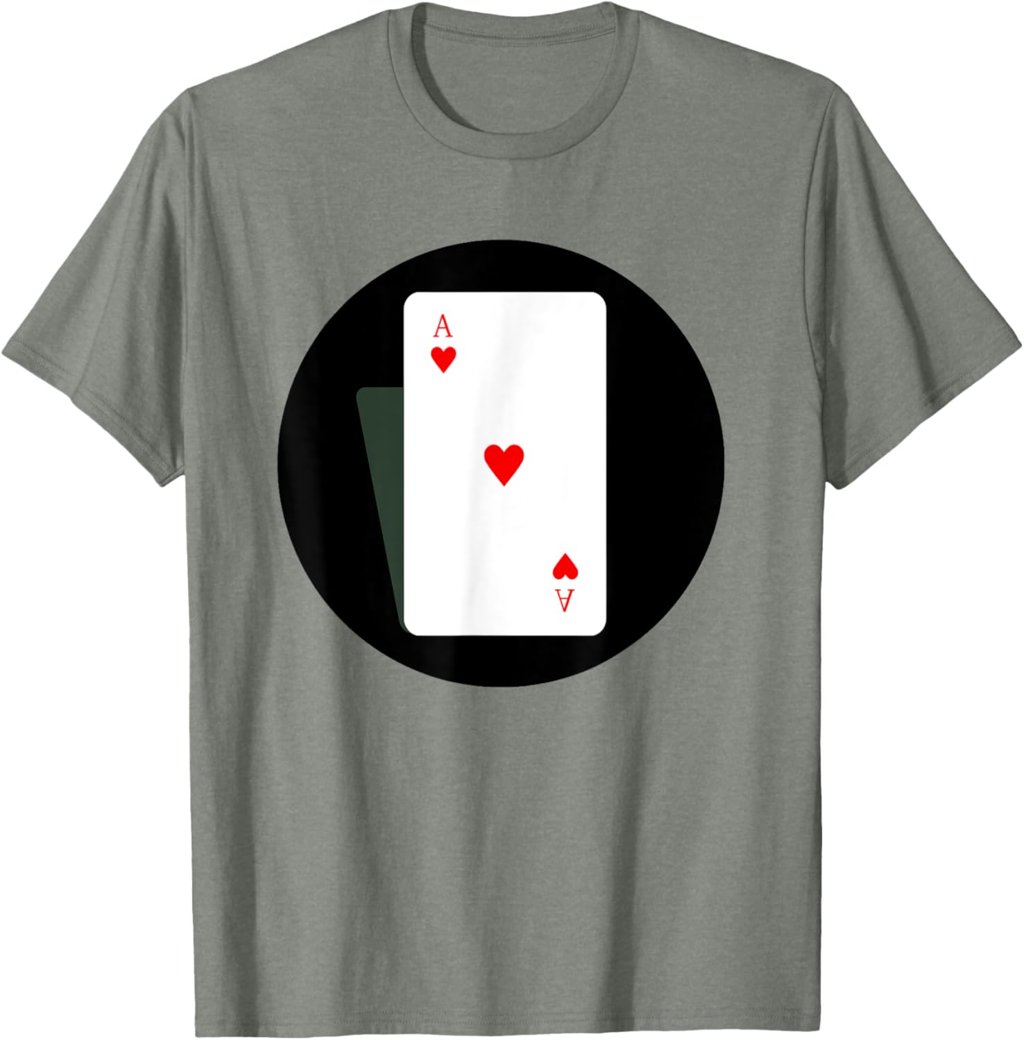 Ace of Hearts T-Shirt for Stylish Comfort in Clothing and Accessories - 13