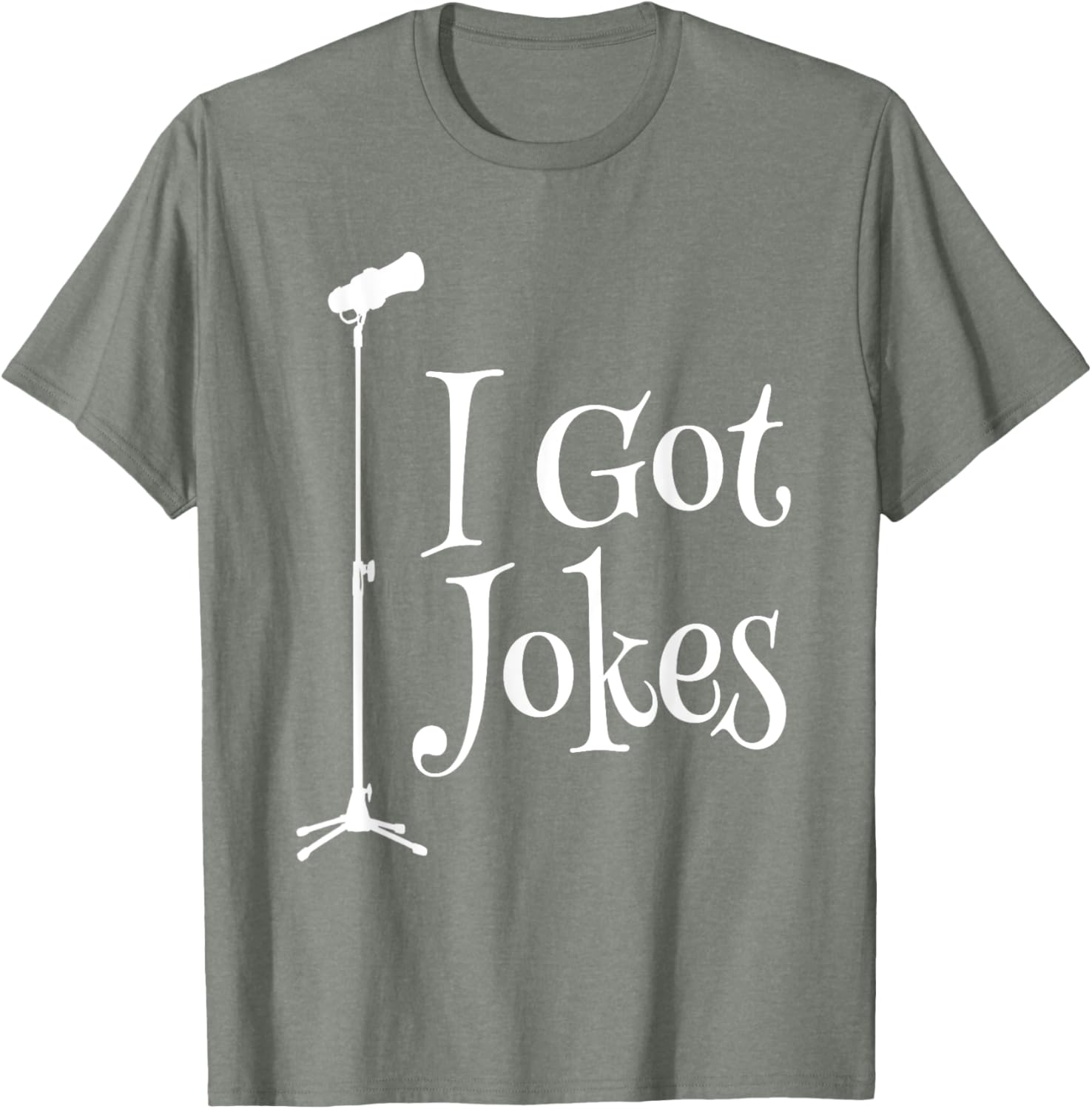 Funny Microphone Comedy T-Shirt for Improv and Stand-Up Comedians - 2
