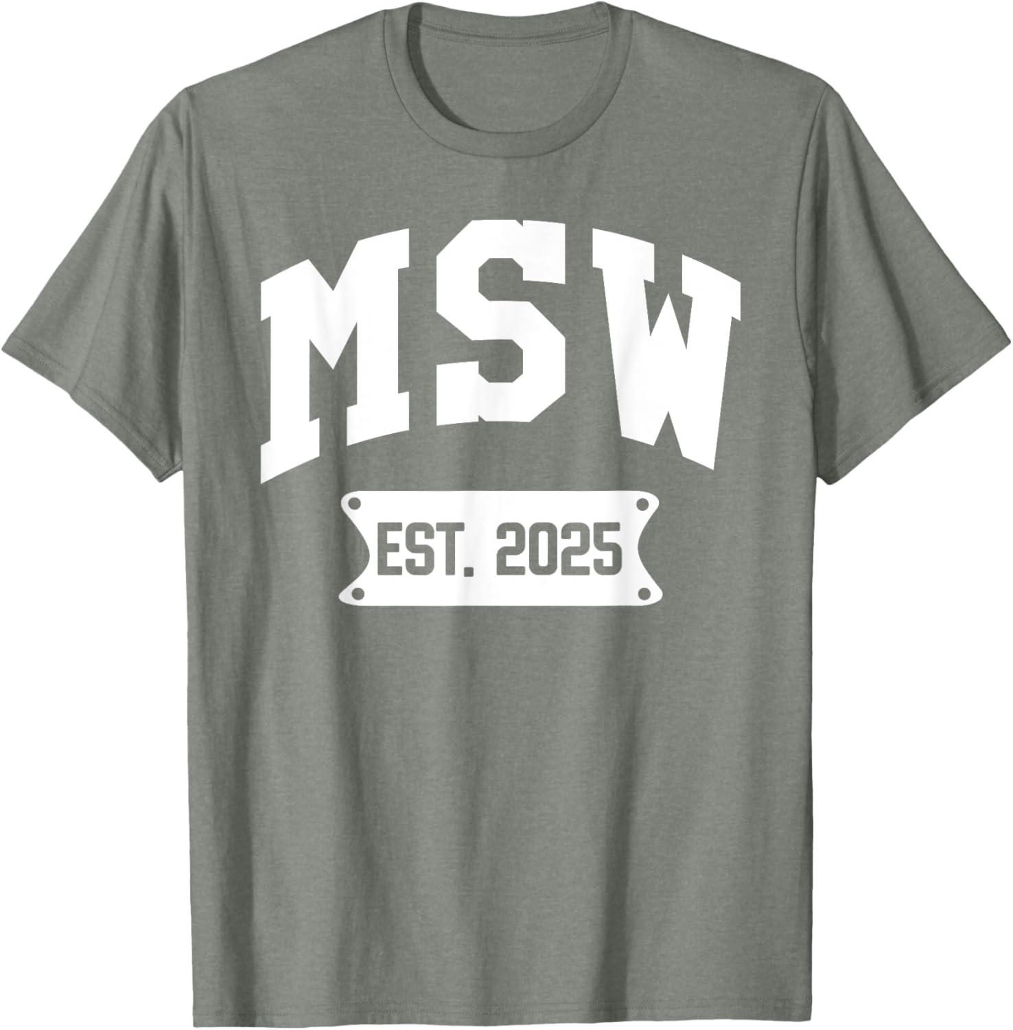 MSW 2025 Graduation T-Shirt for Master of Social Work Alumni - 4
