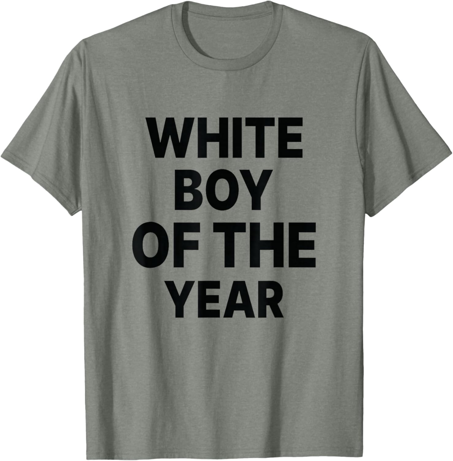 Funny White Boy Of The Year T-Shirt for Casual Style and Fun Wear - 14