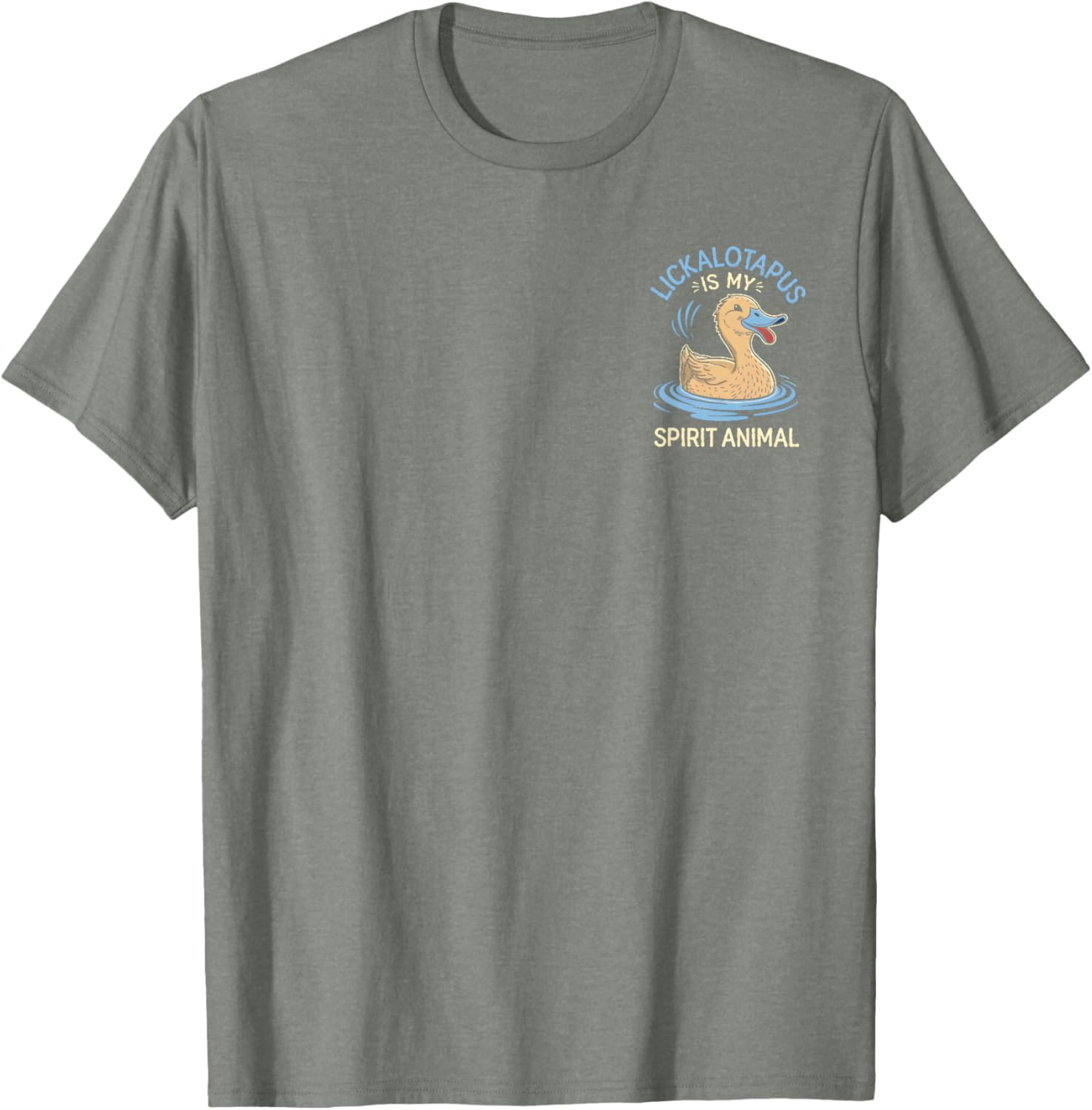 Funny Lickalotapus Spirit Animal T-Shirt for Meme Lovers and Friends - 10