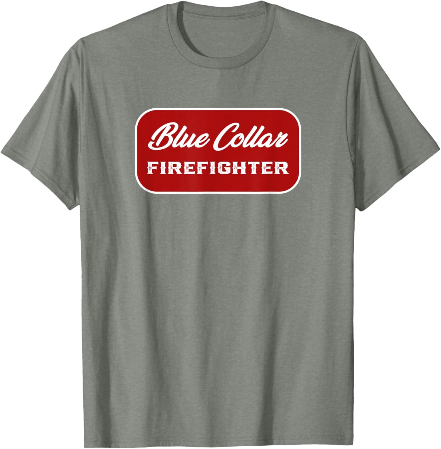 Blue Collar Firefighter T-Shirt for Men and Women - Fireman Apparel - 8