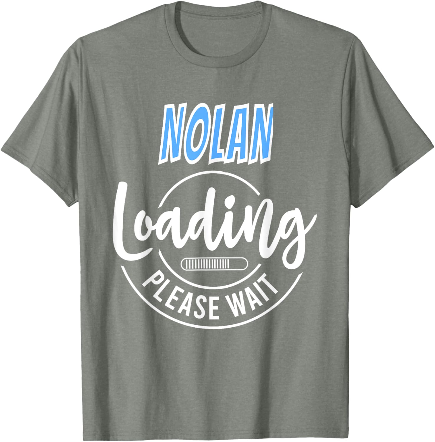 Nolan Custom Personalized Baby Boy Loading T-Shirt for Baby Showers - 6